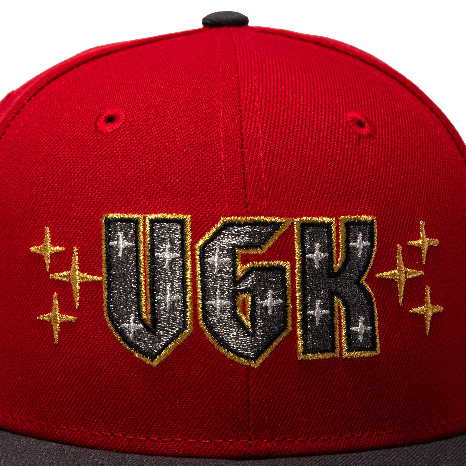 New Era 59Fifty Las Vegas Golden Knights 2023 Stanley Cup Champions Patch VGK Hat - Red, Graphite - Image 4