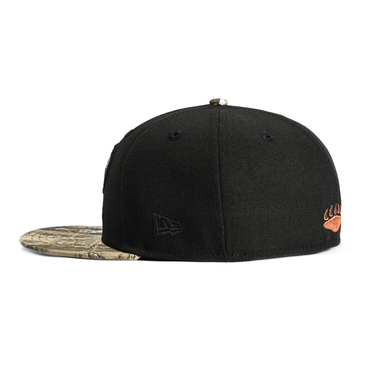 New Era 59Fifty Memphis Grizzlies Logo Patch 1995 Alternate Hat - Black, Realtree - Image 3