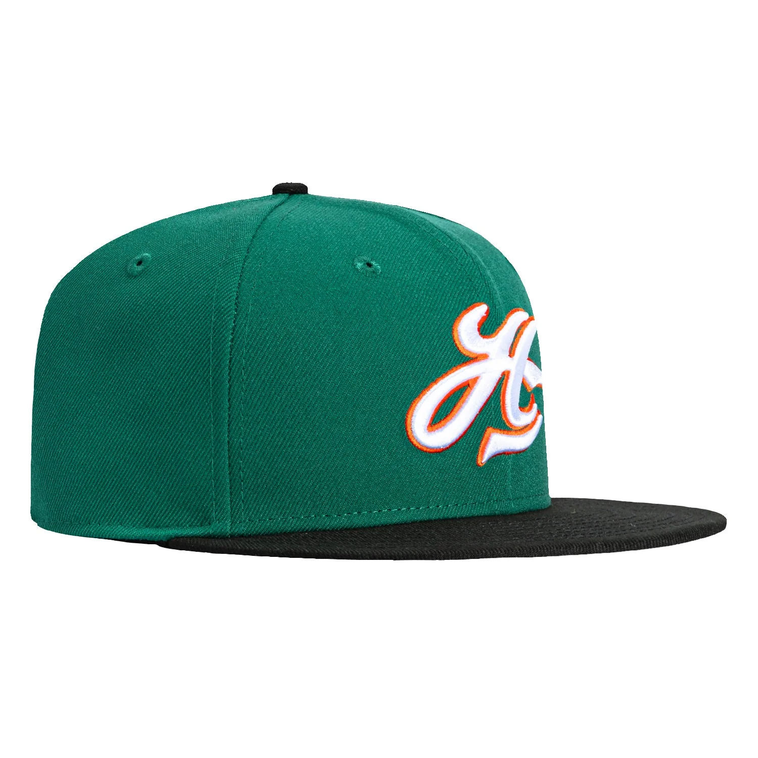 New Era 59Fifty Hawaii Warriors 1990 Hat - Green, Black