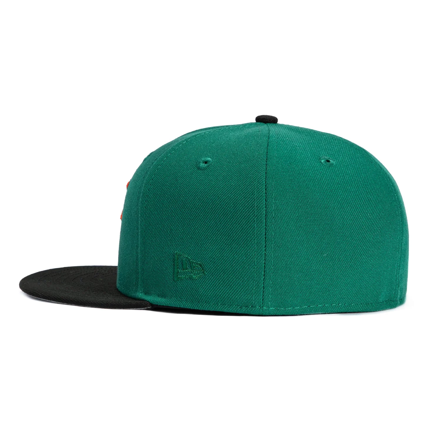 New Era 59Fifty Hawaii Warriors 1990 Hat - Green, Black - Image 3