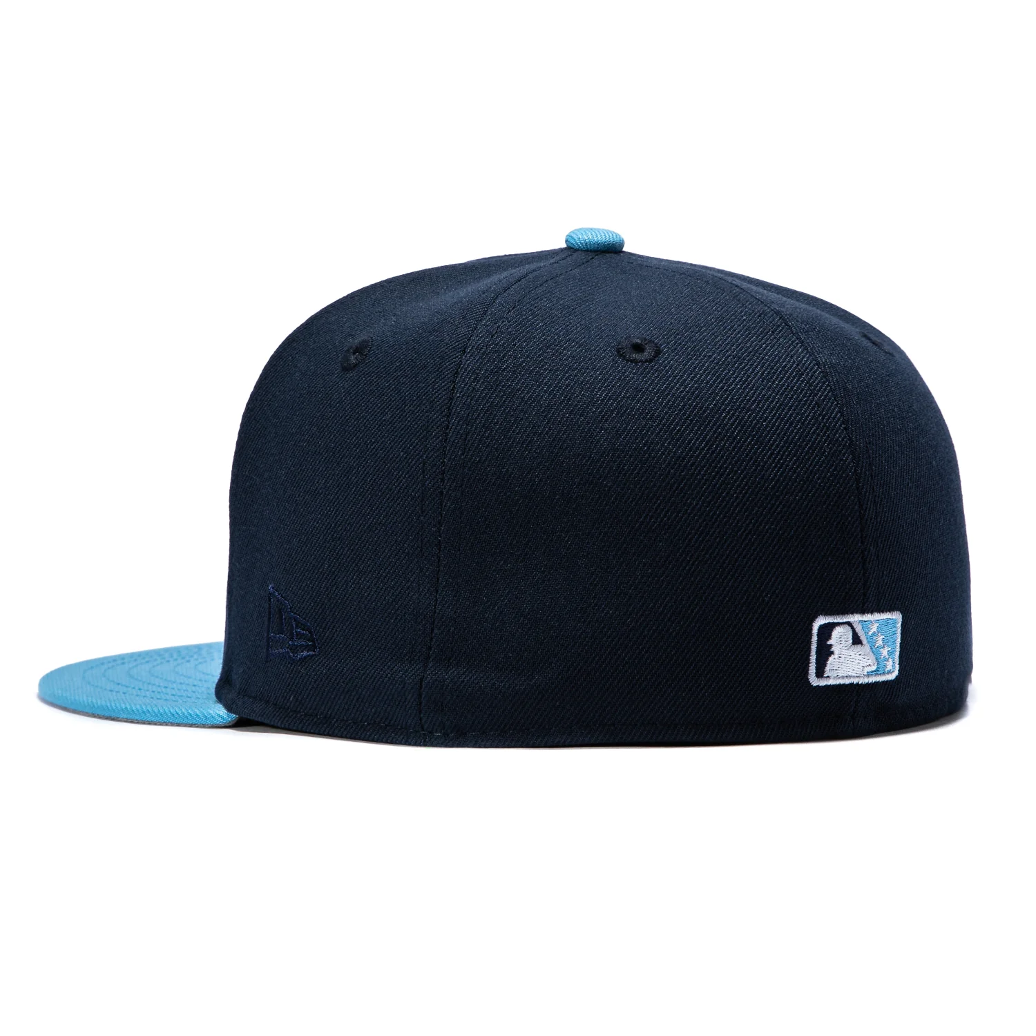 New Era 59Fifty Hillsboro Hops Trees Hat - Navy, Light Blue - Image 3