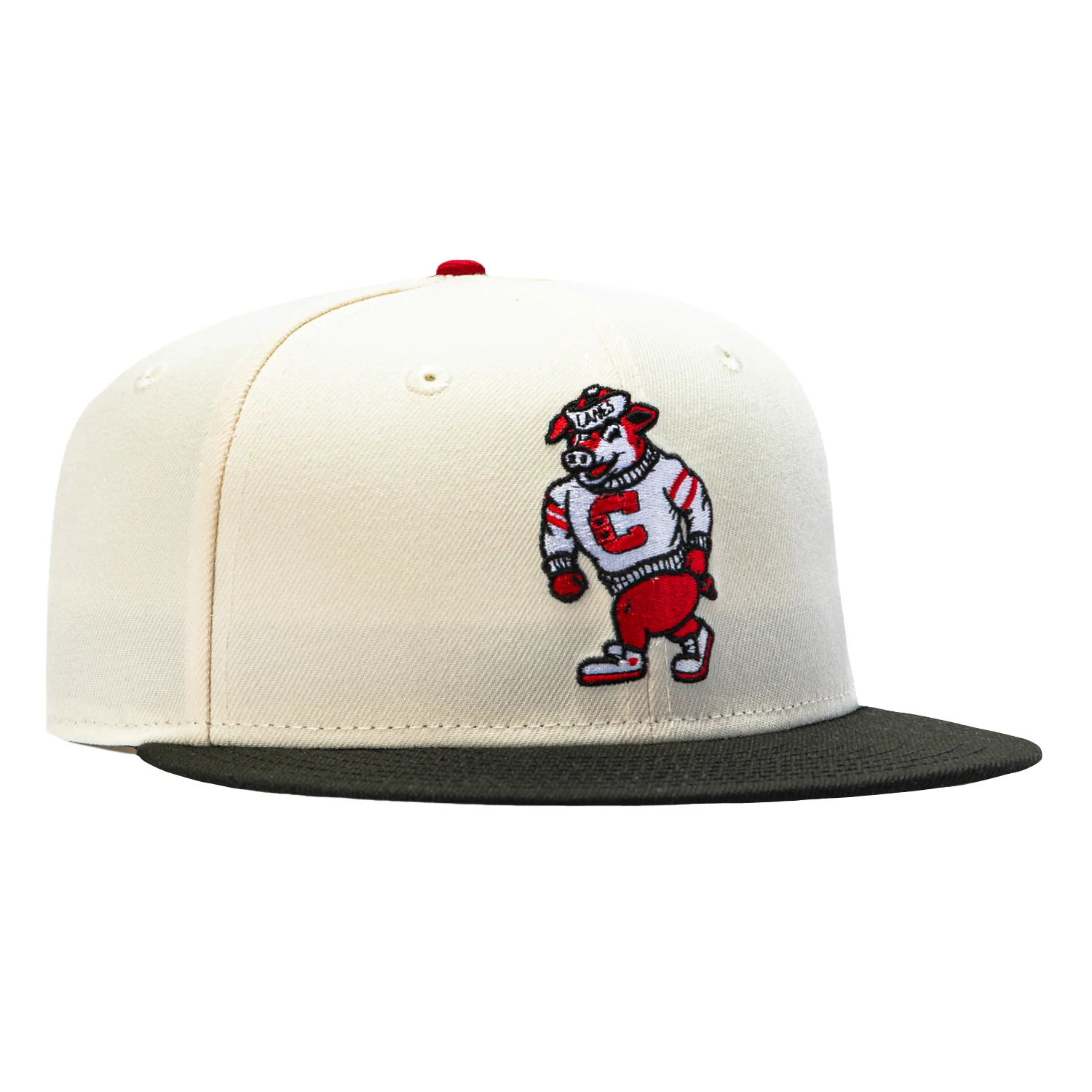 New Era 59Fifty Carolina Hurricanes Mascot Patch Hat - White, Black