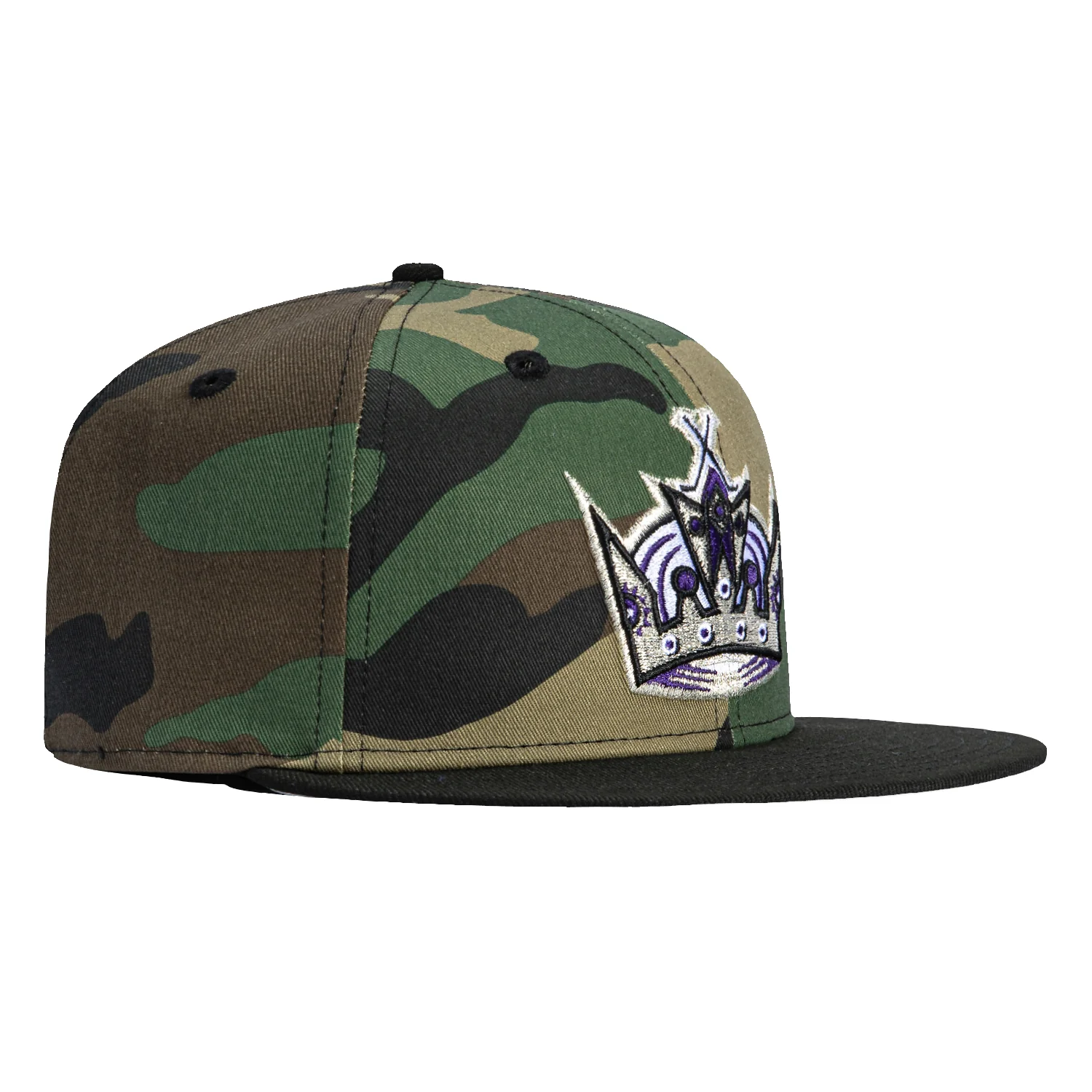 New Era 59Fifty Los Angeles Kings 2002 Hat - Camo, Black