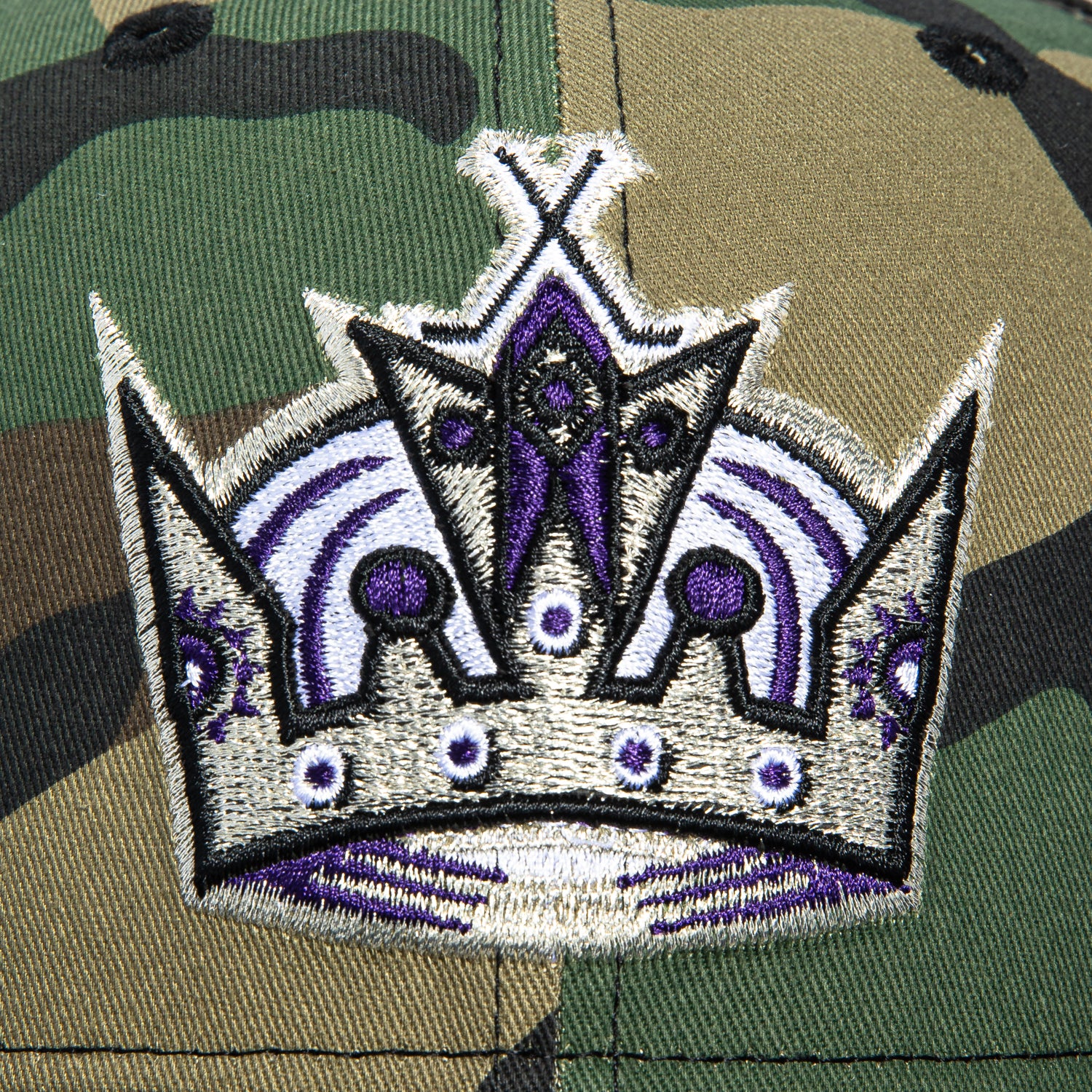 New Era 59Fifty Los Angeles Kings 2002 Hat - Camo, Black - Image 4
