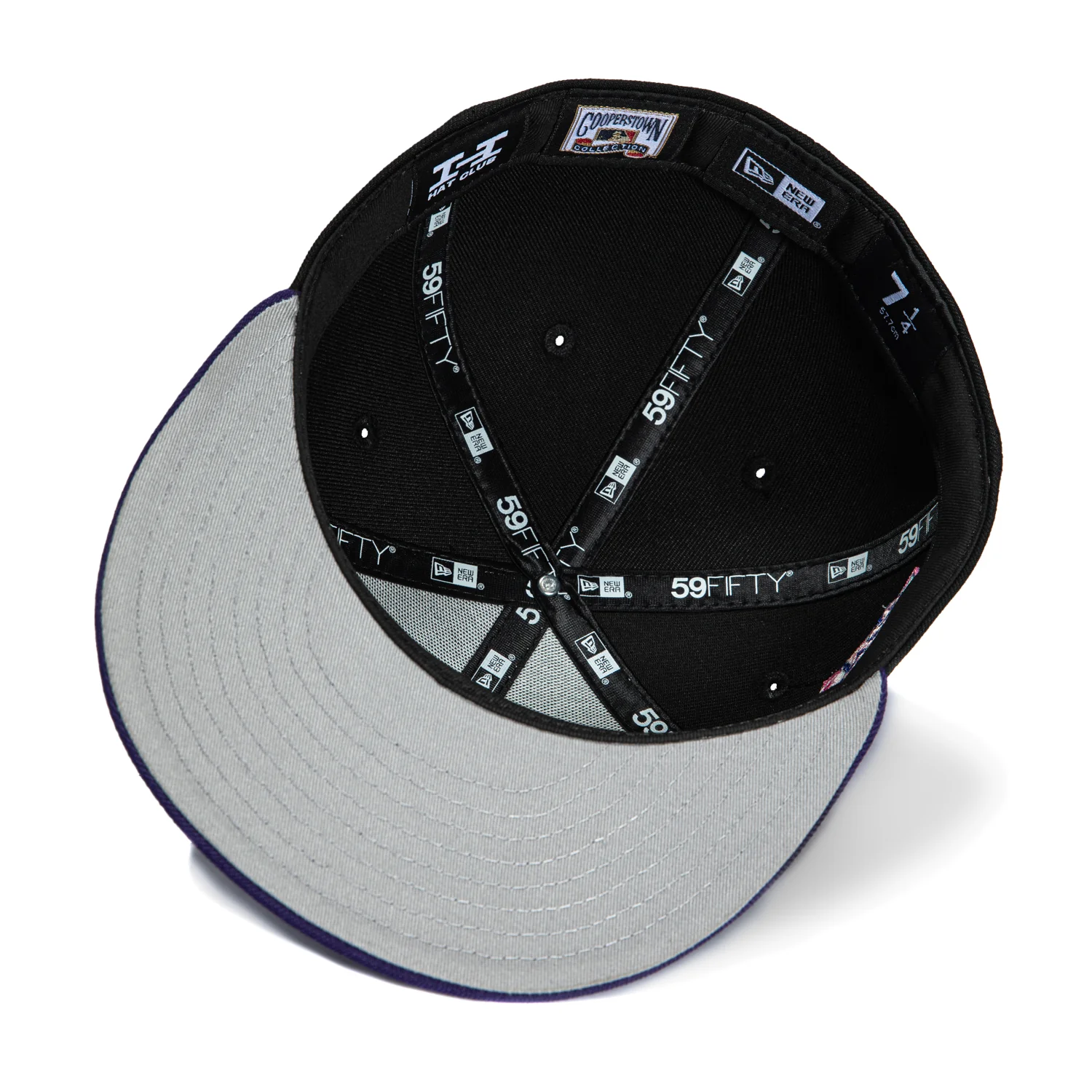 New Era 59Fifty Los Angeles Kings 40th Anniversary Patch Hat - Black, Purple - Image 2