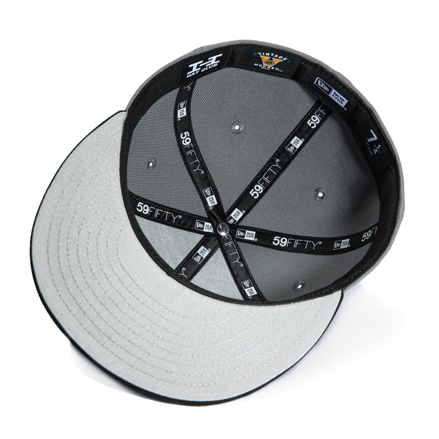 New Era 59Fifty Los Angeles Kings 1995 Alternate Hat - Graphite, Black - Image 2