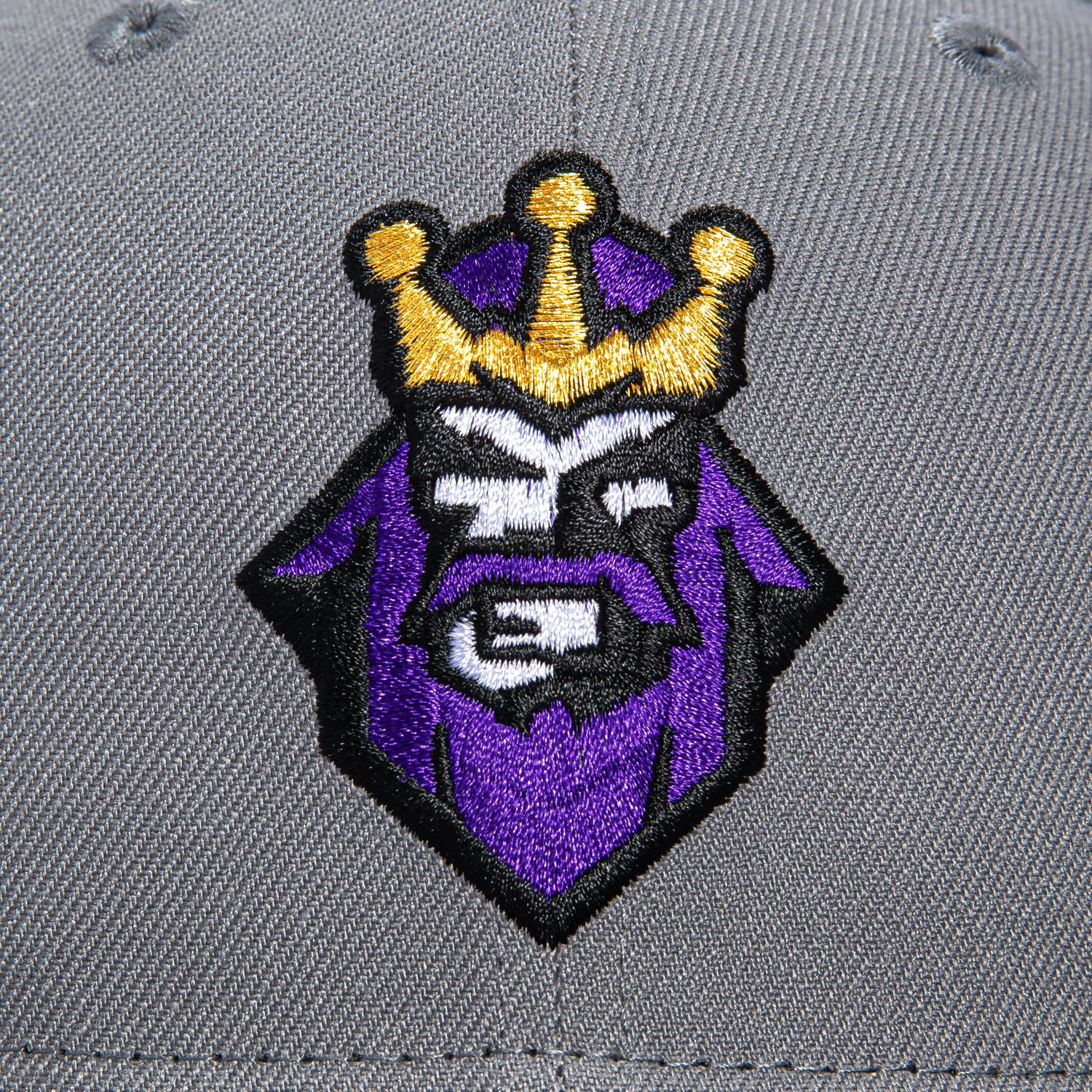 New Era 59Fifty Los Angeles Kings 1995 Alternate Hat - Graphite, Black - Image 4