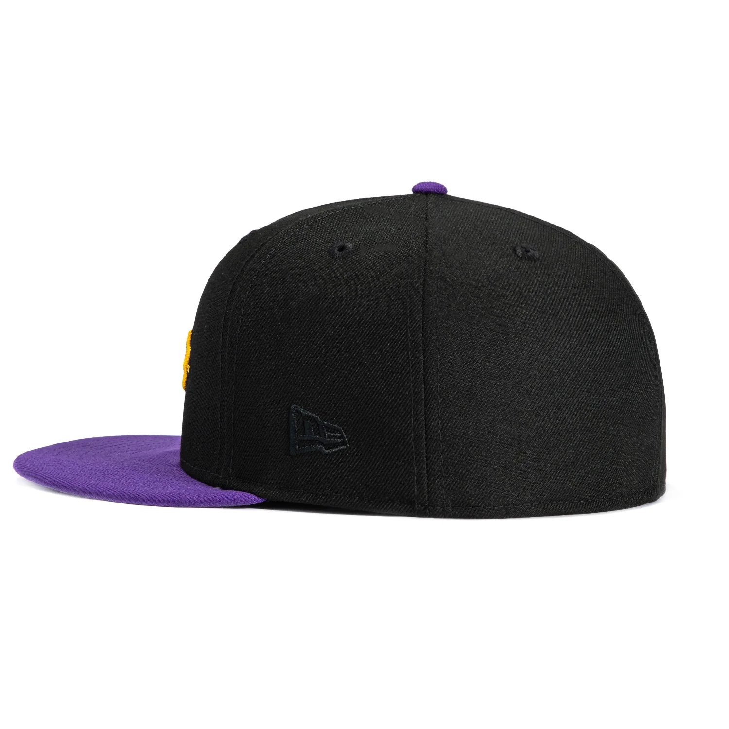 New Era 59Fifty LSU Tigers 2019 National Champions Patch Script Hat - Black, Purple - Image 3