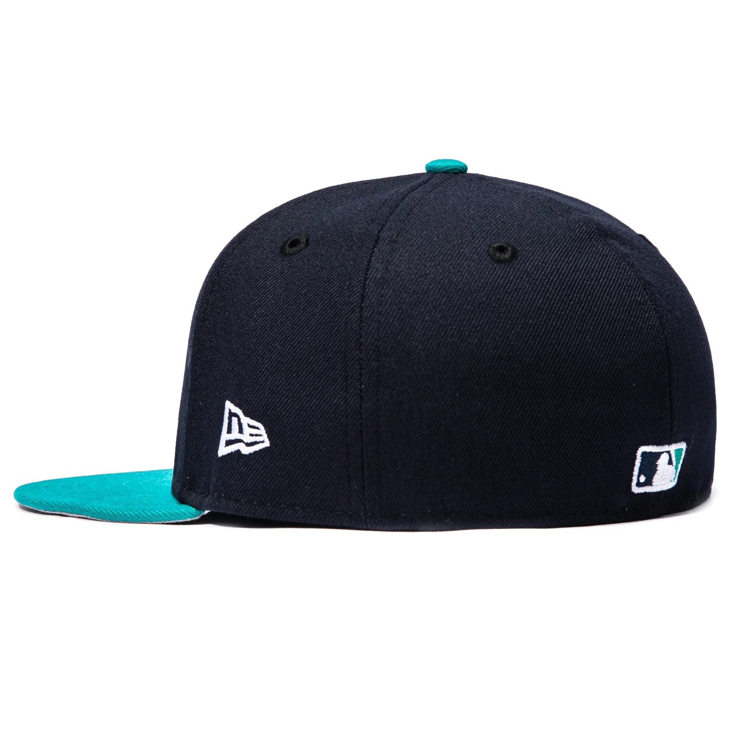 New Era 59Fifty Seattle Mariners 2014 Japan All Star Series Patch Hat - Navy, Teal - Image 3