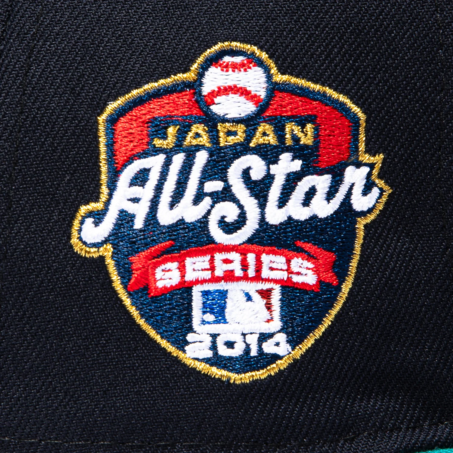 New Era 59Fifty Seattle Mariners 2014 Japan All Star Series Patch Hat - Navy, Teal - Image 5