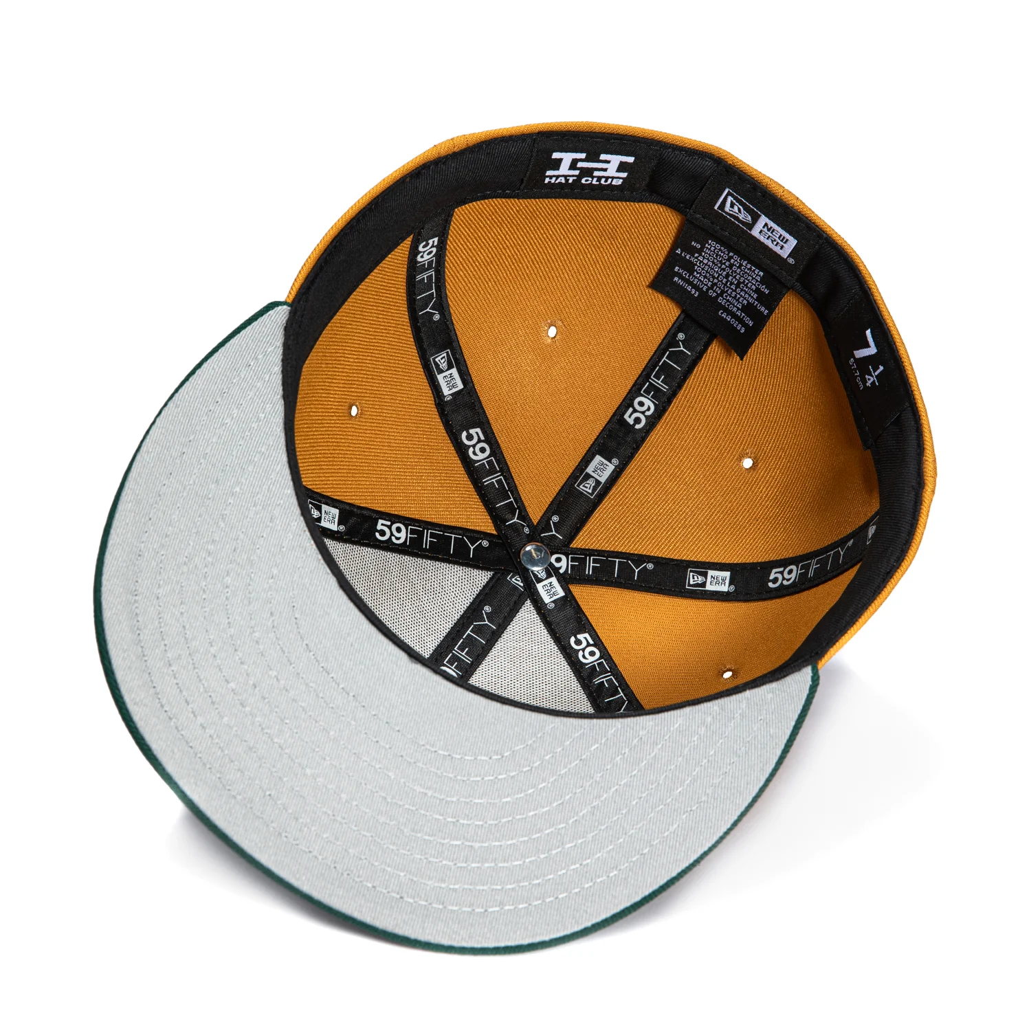 New Era 59Fifty Mexico Mexican Flag Patch Ransom Hat - Khaki, Green - Image 2
