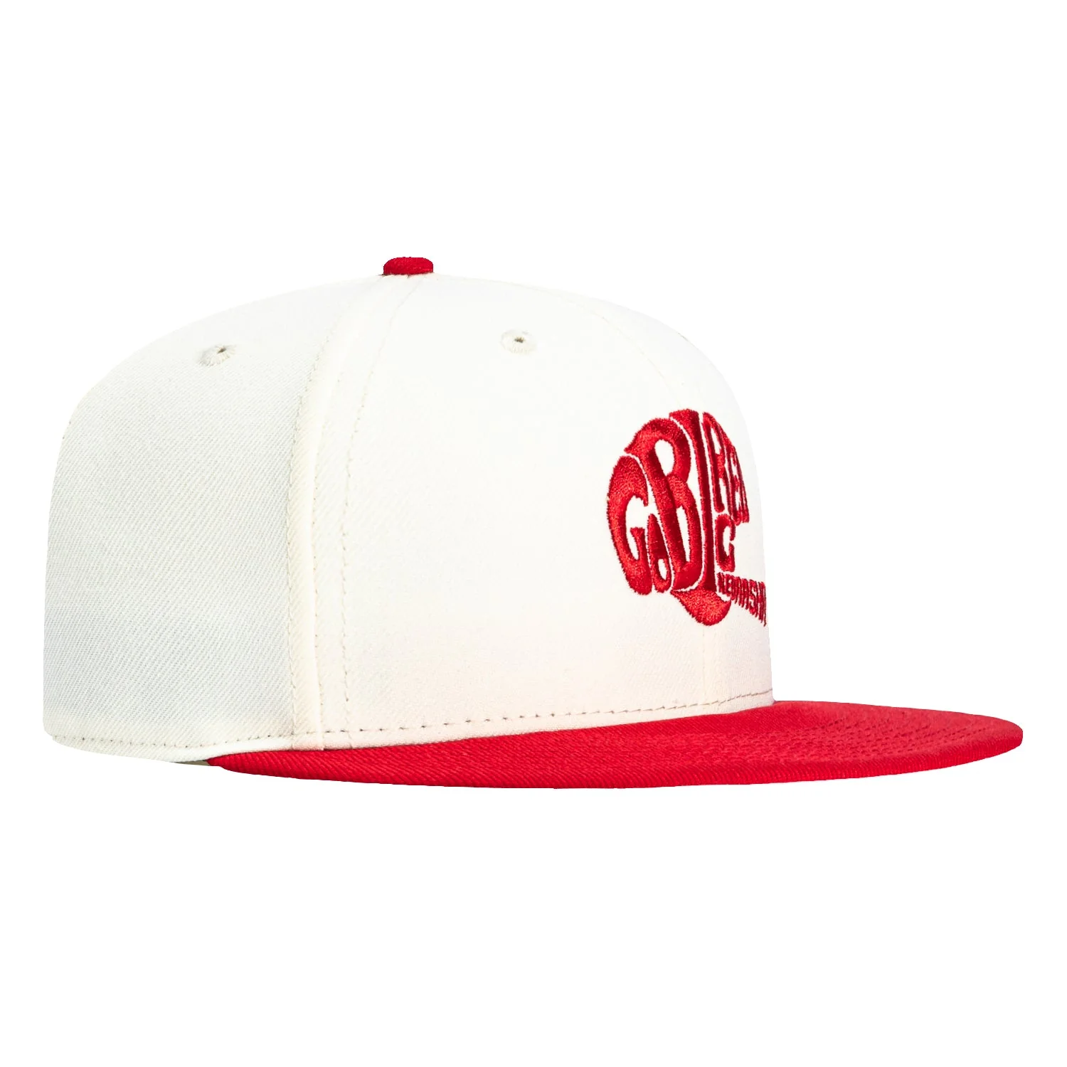 New Era 59Fifty Nebraska Cornhuskers Go Big Red Hat - White, Red