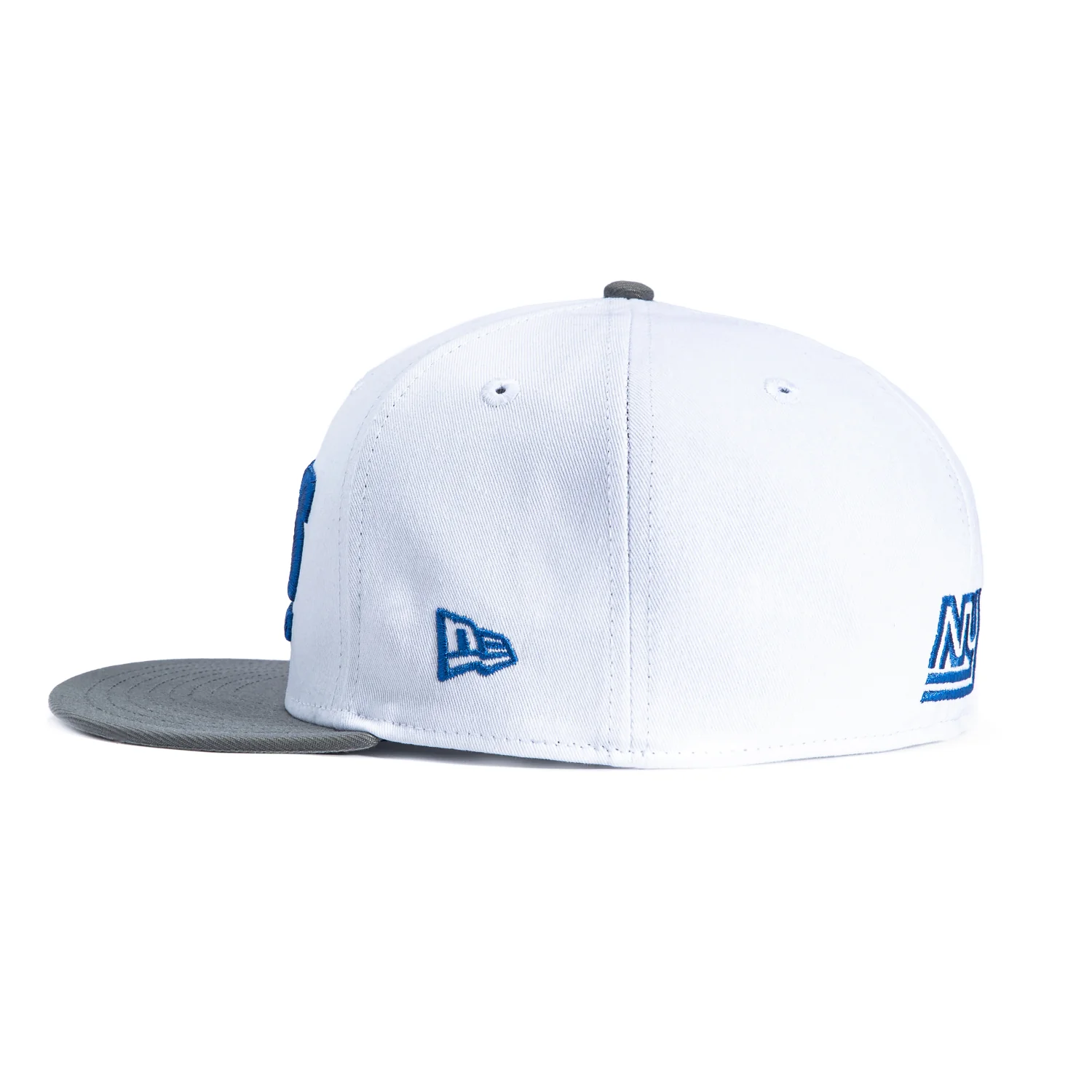 New Era 59Fifty New York Giants Hat - White, Storm Grey - Image 3