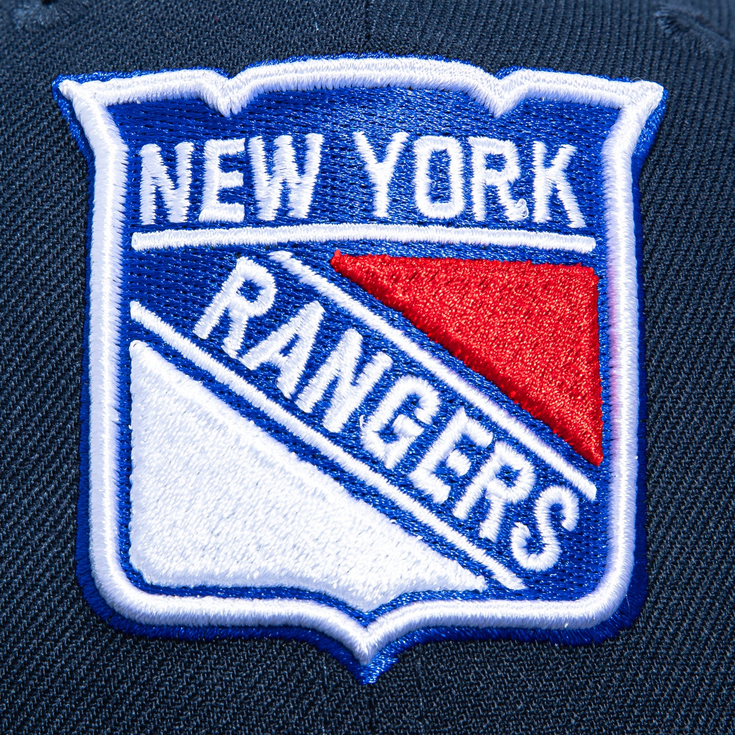 New Era 59Fifty New York Rangers 100th Anniversary Patch Hat - Navy, Black - Image 4