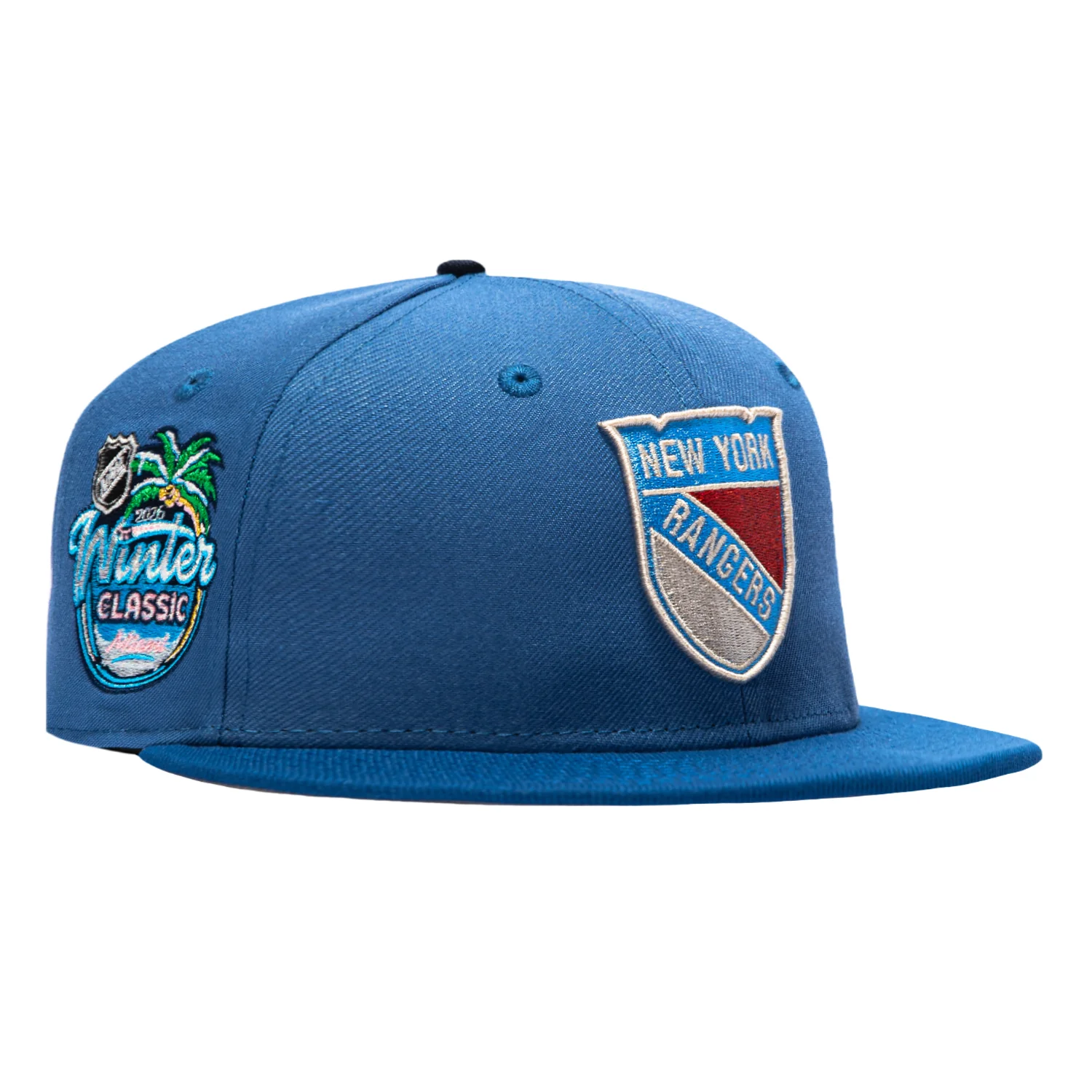 New Era 59Fifty New York Rangers 2026 Winter Classic Patch Hat - Indigo, Royal