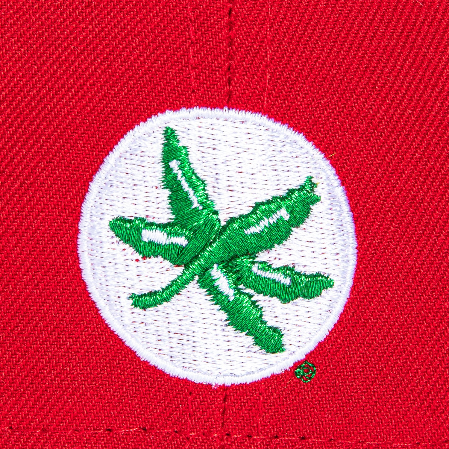 New Era 59Fifty Ohio State Buckeyes 2002 National Champions Patch Hat - Red, Black - Image 6