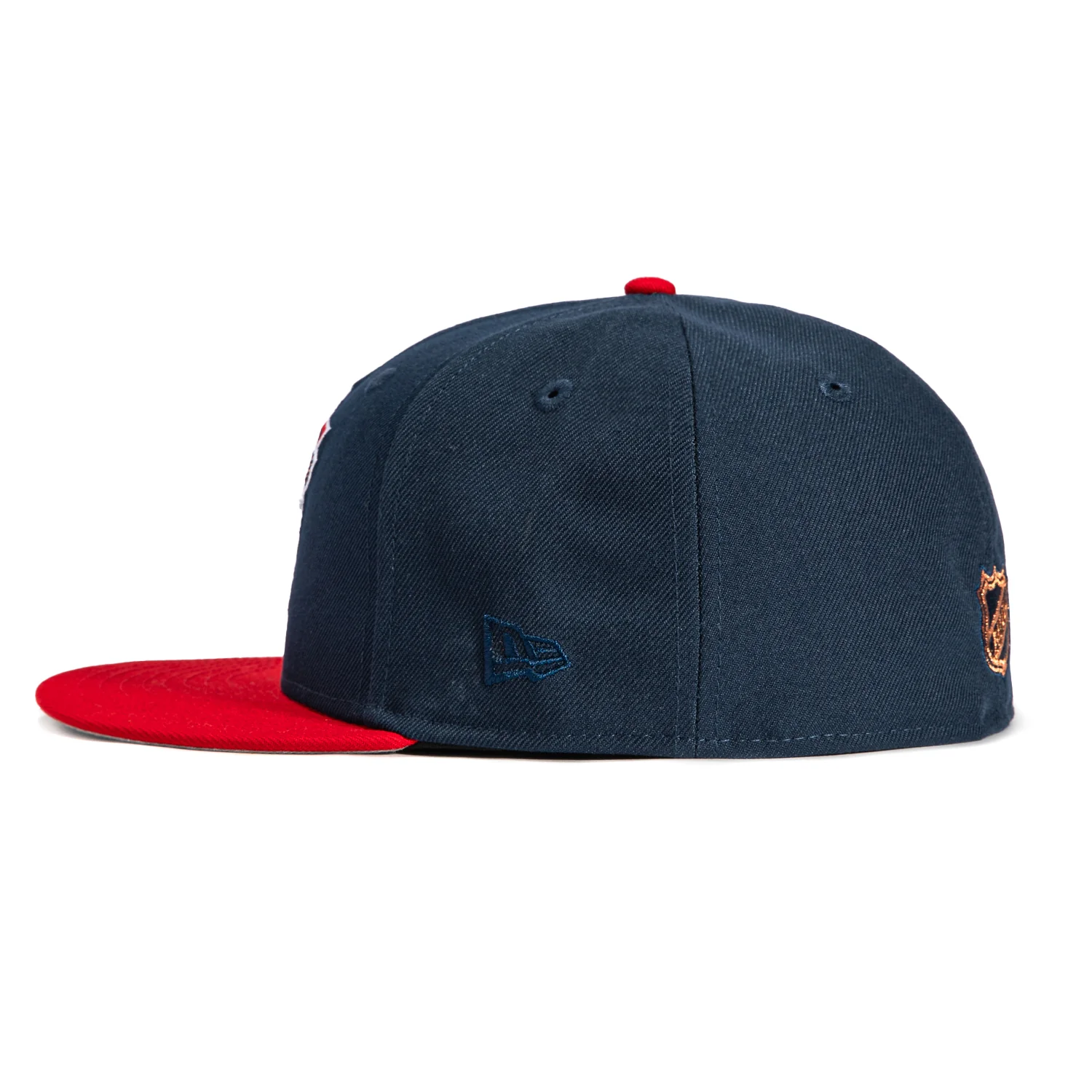 New Era 59Fifty Edmonton Oilers 1995 Alternate Hat - Navy , Red - Image 2