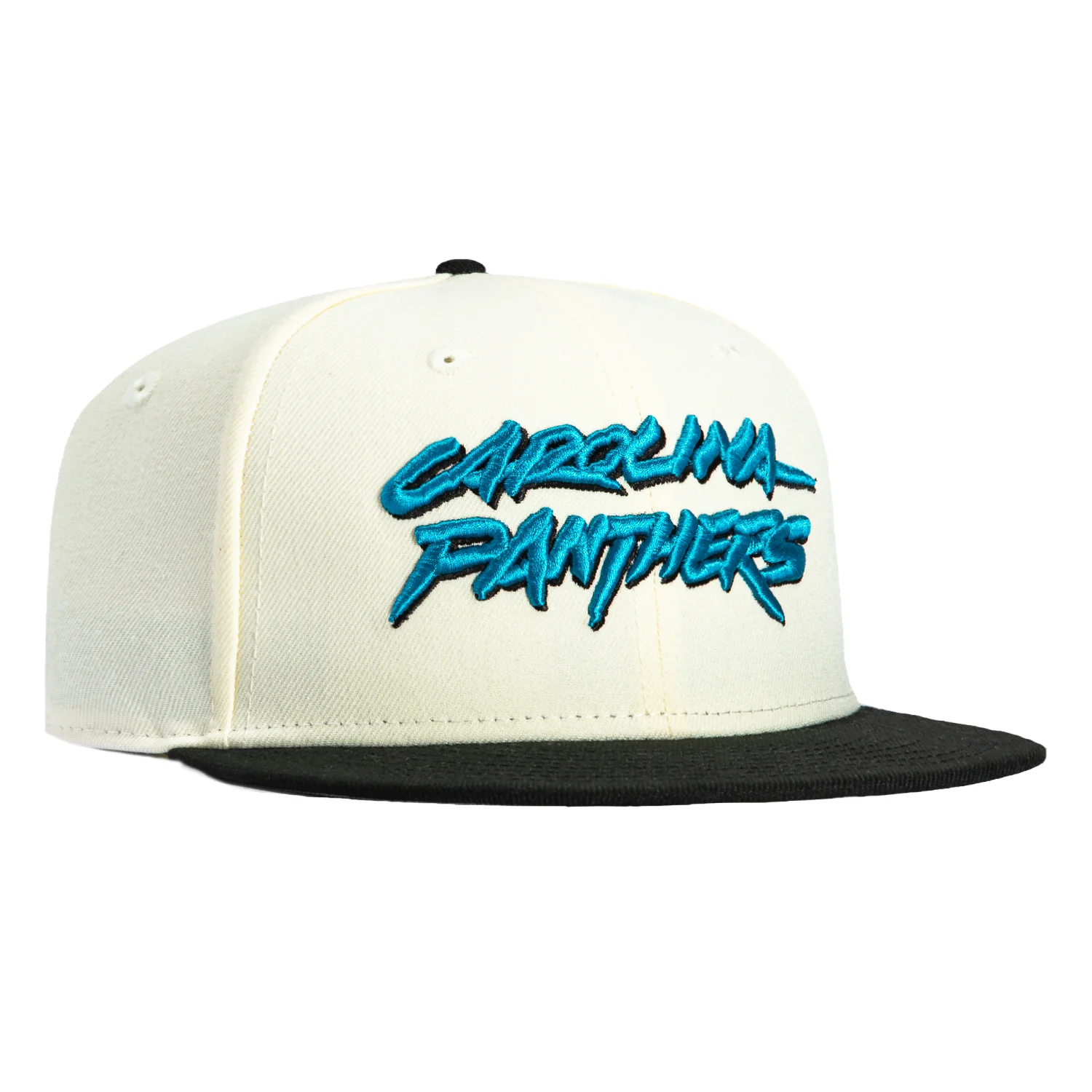 New Era 59Fifty Carolina Panthers 1996 Word Hat - White, Black