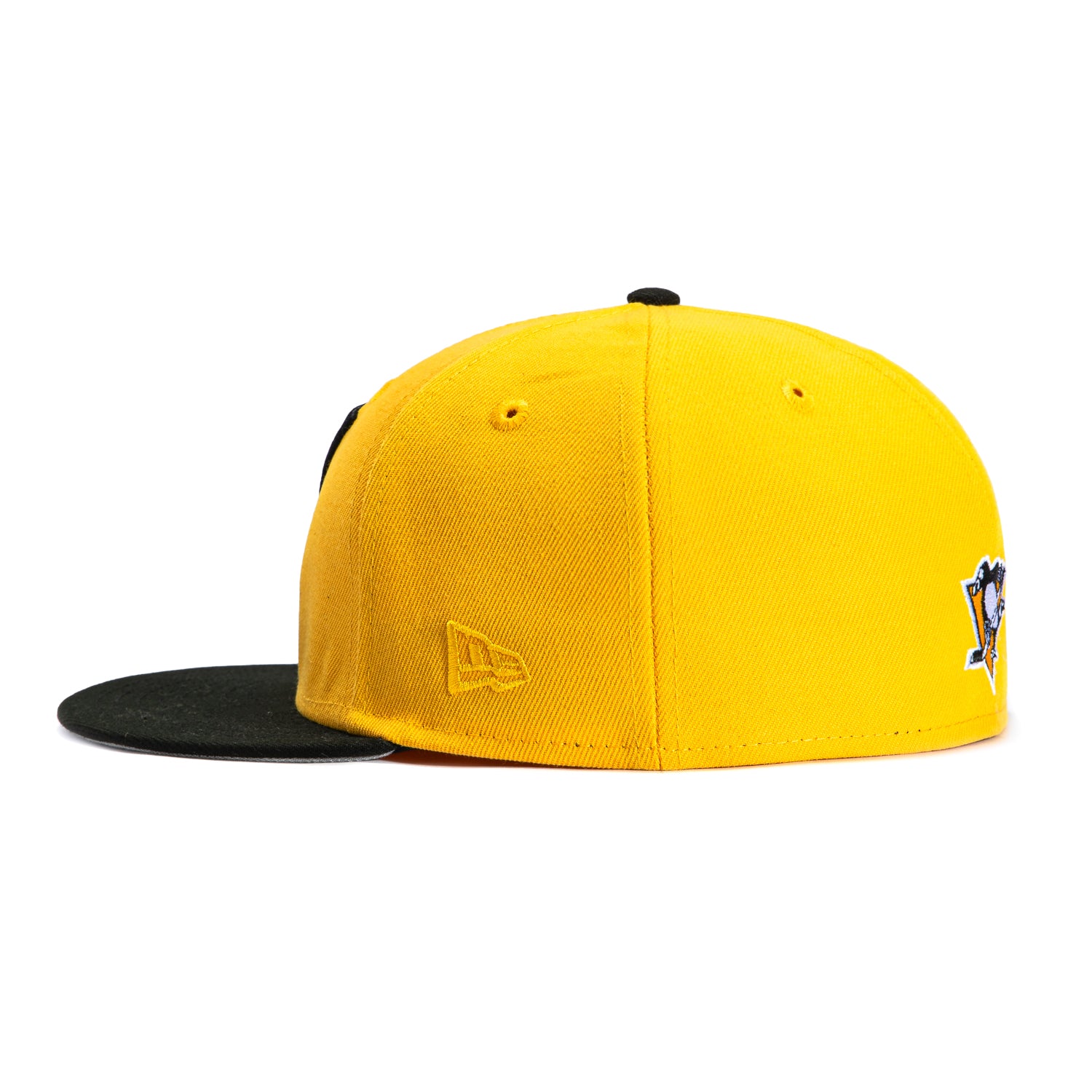New Era 59Fifty Pittsburgh Penguins Igloo Hat - Gold, Black - Image 3
