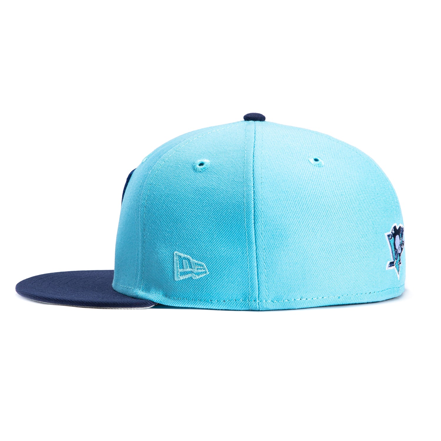 New Era 59Fifty Pittsburgh Penguins Igloo Hat - Light Blue, Light Navy - Image 3