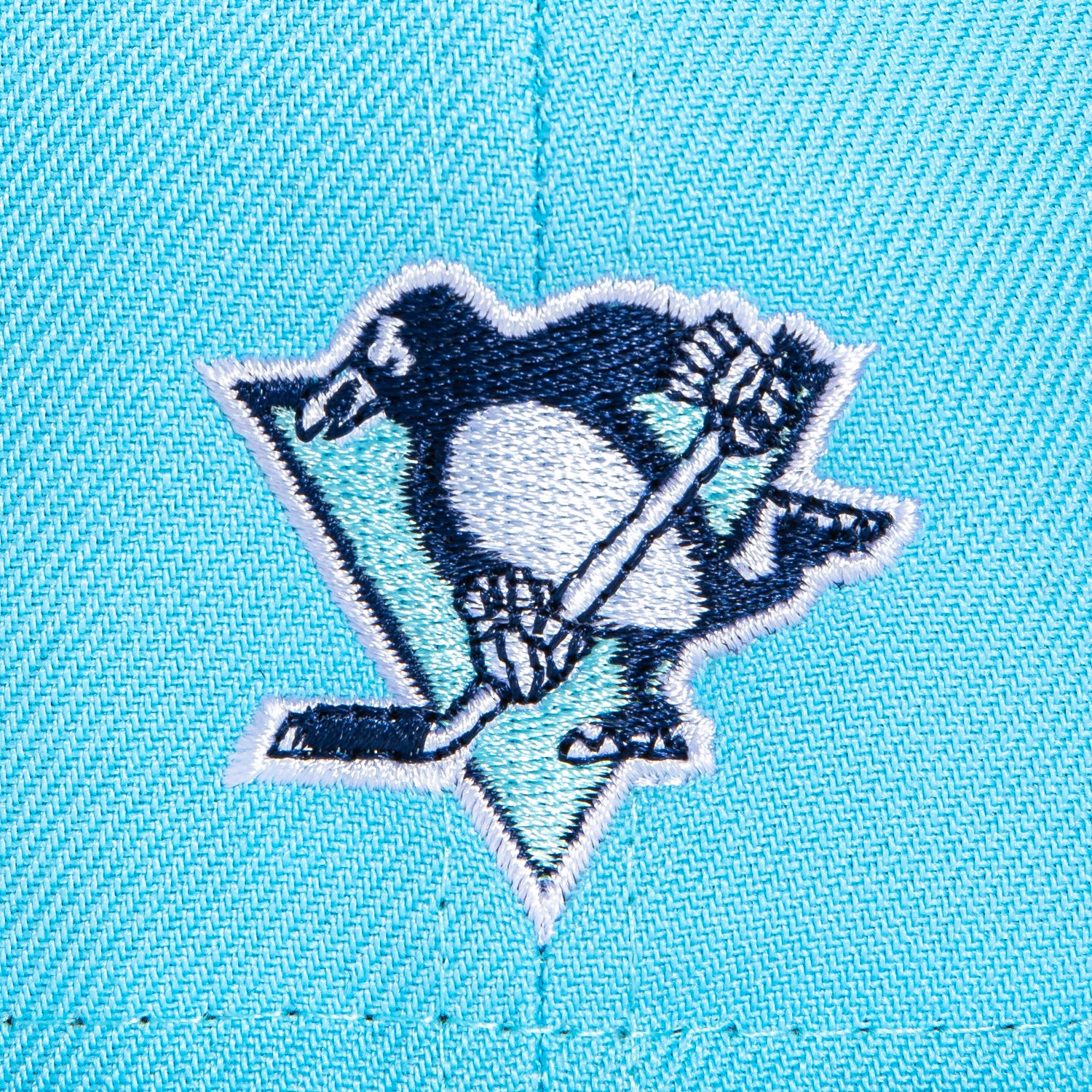 New Era 59Fifty Pittsburgh Penguins Igloo Hat - Light Blue, Light Navy - Image 5
