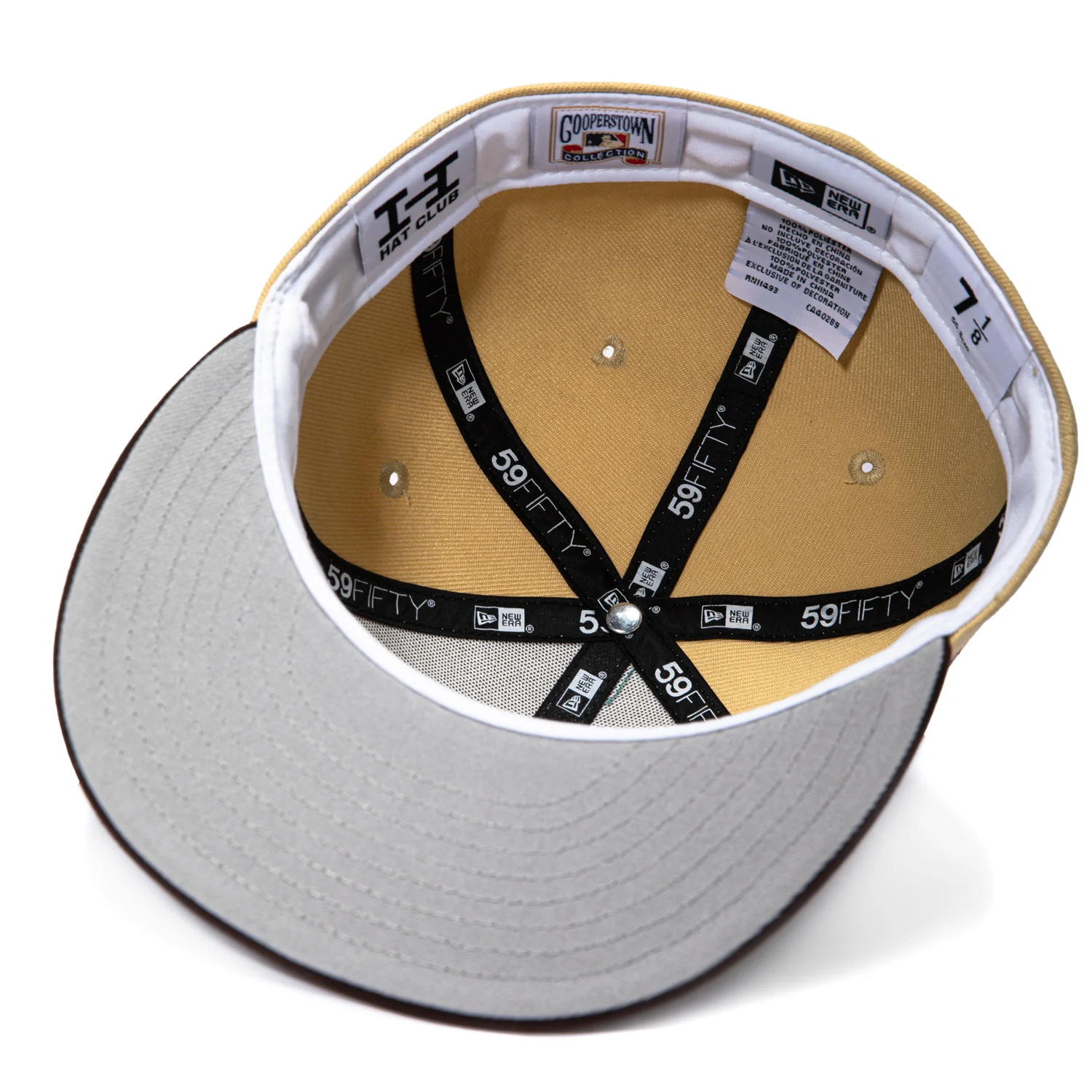 New Era 59Fifty Philadelphia Phillies 1996 All Star Game Patch Shadow Hat - Tan, Brown - Image 2