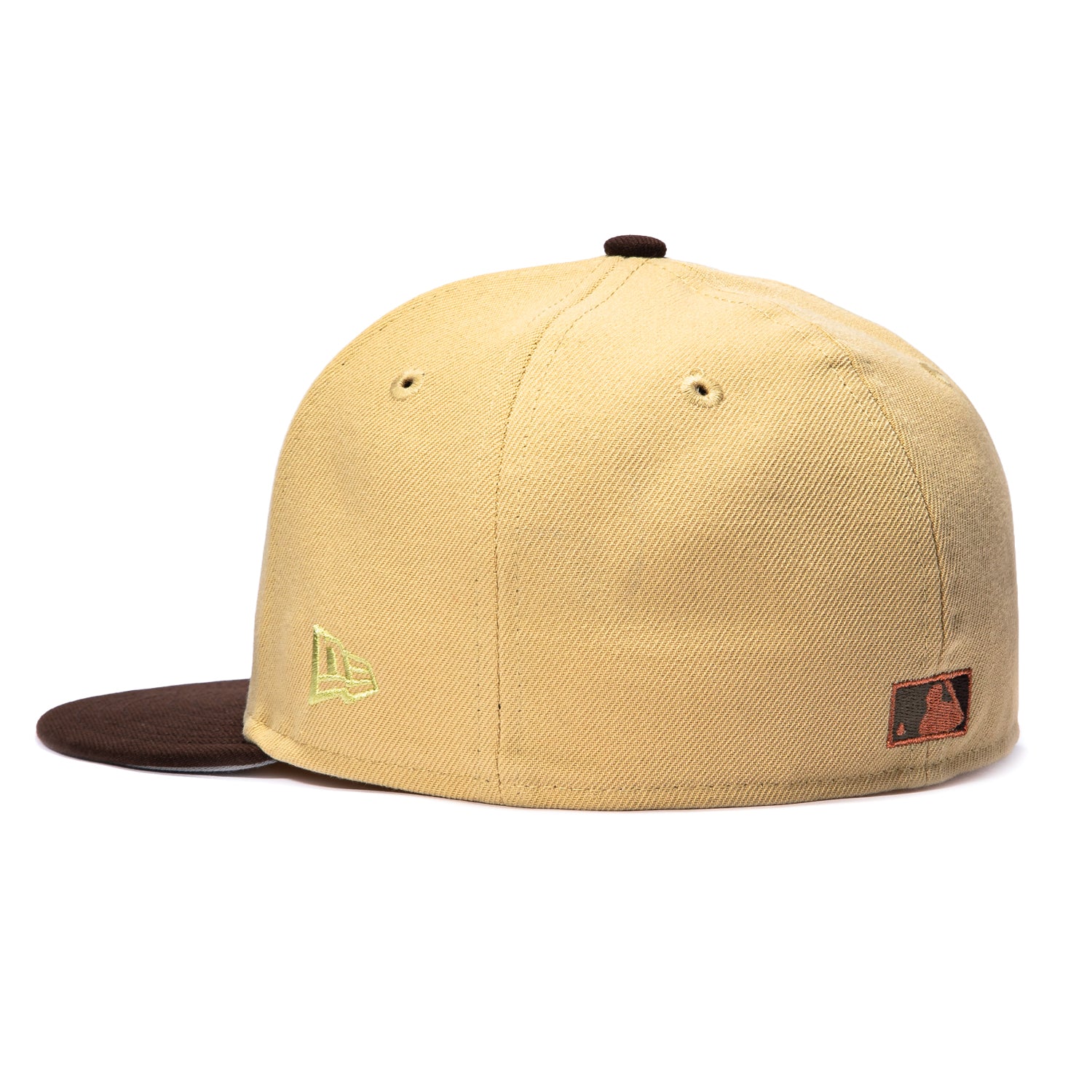 New Era 59Fifty Philadelphia Phillies 1996 All Star Game Patch Shadow Hat - Tan, Brown - Image 3