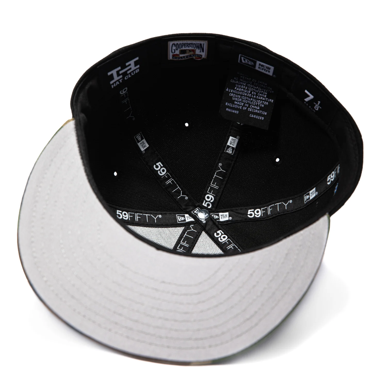 New Era 59Fifty Philadelphia Phillies 1993 World Series Patch Logo Hat - Black, Camo - Image 2