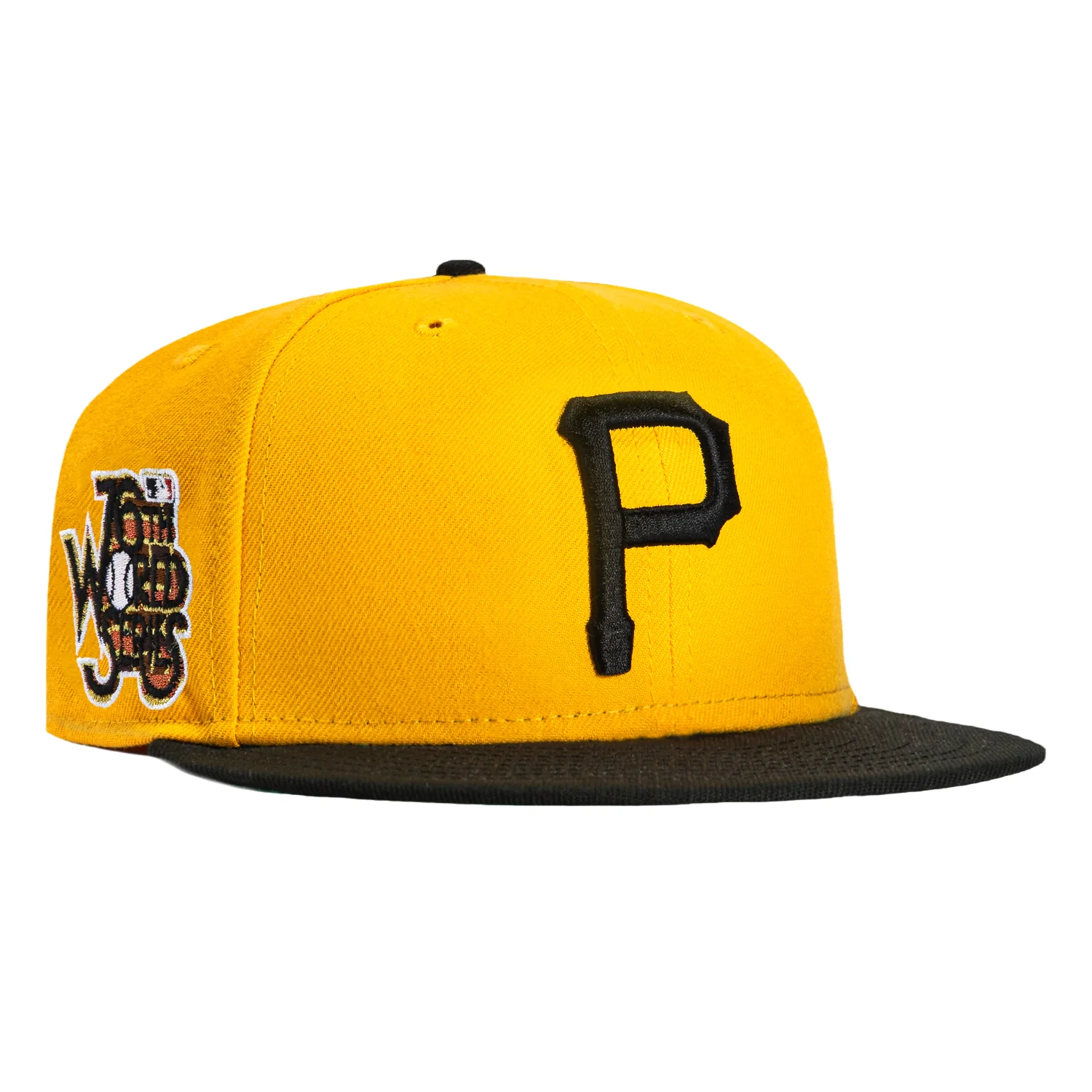 New Era 59Fifty Pittsburgh Pirates 1979 World Series Patch Hat - Gold, Black