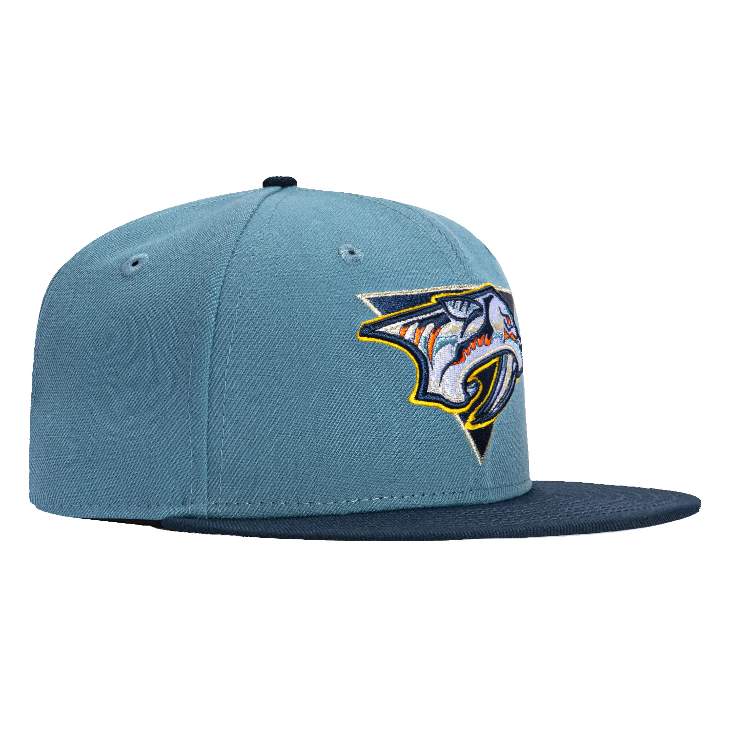New Era 59Fifty Nashville Predators Logo Hat - Indigo, Navy