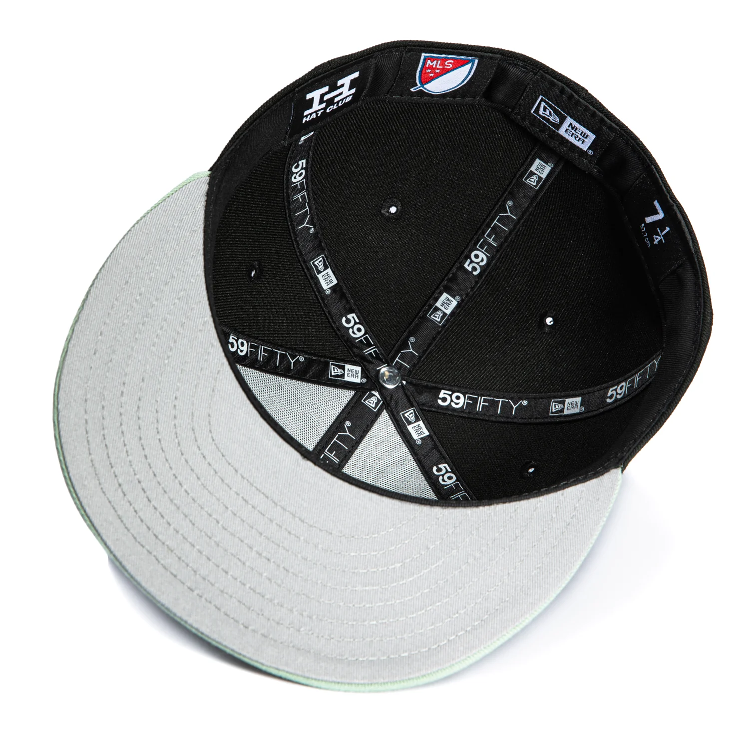 New Era 59Fifty San Jose Earthquakes Clash Hat - Black, Everest Green - Image 2