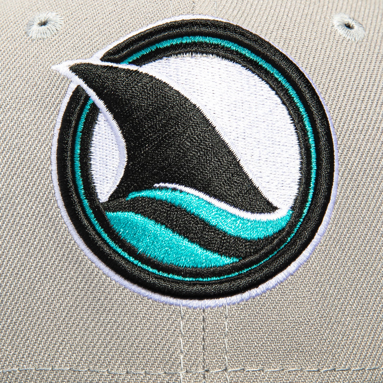 New Era 59Fifty San Jose Sharks Alternate Hat - Grey, Black - Image 4