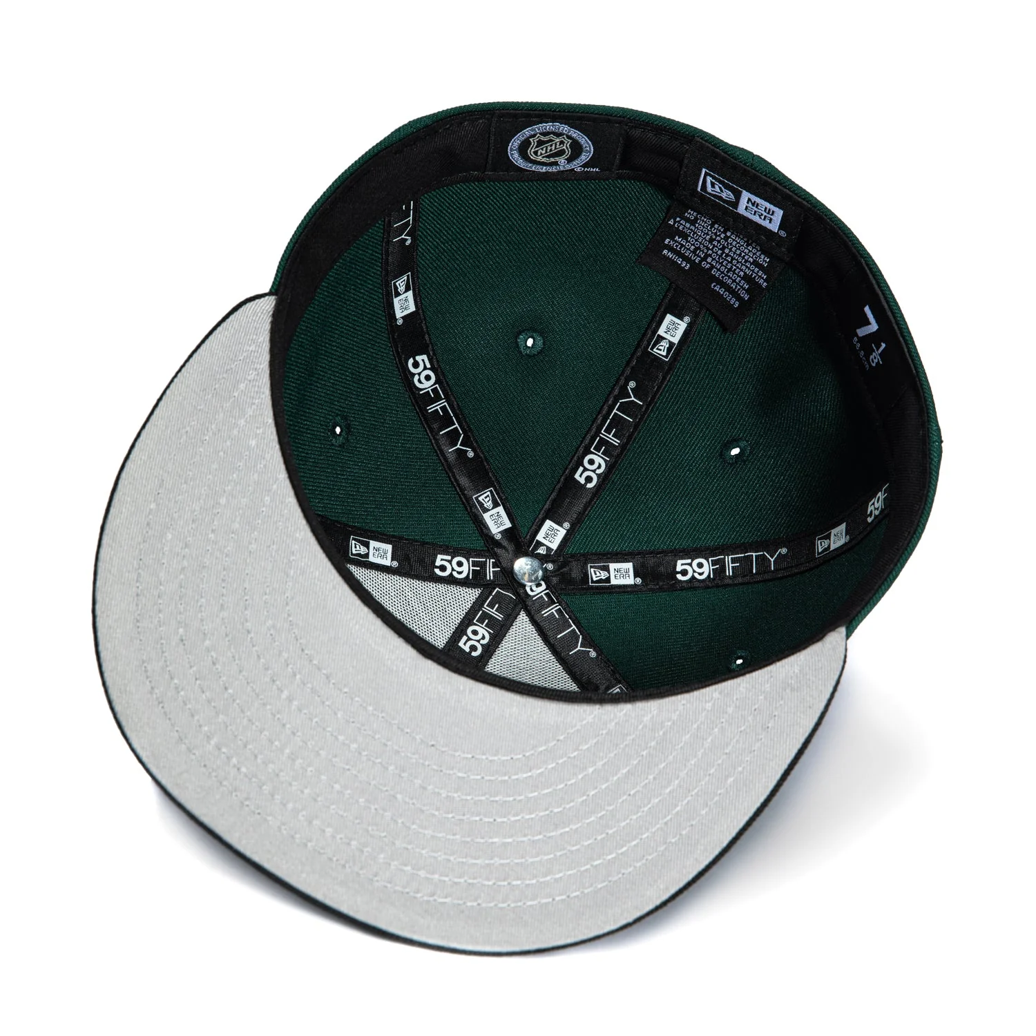New Era 59Fifty San Jose Sharks Native Hat - Green, Black - Image 2