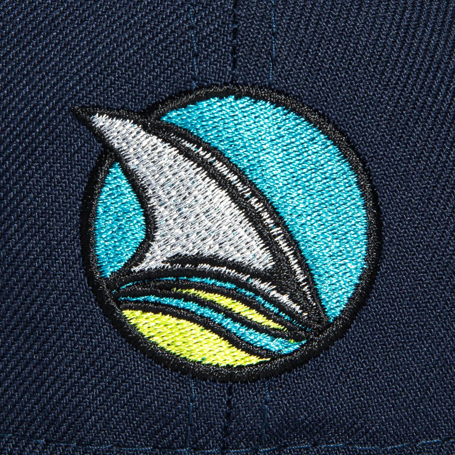 New Era 59Fifty San Jose Sharks Santa Cruz Hat - Navy, Black - Image 5