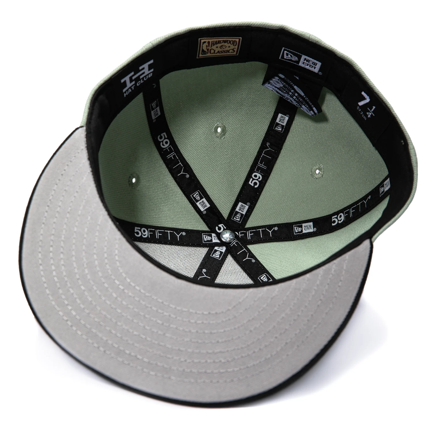 New Era 59Fifty Seattle Sonics 25th Anniversary Patch 1967 Hat - Everest Green, Black - Image 2