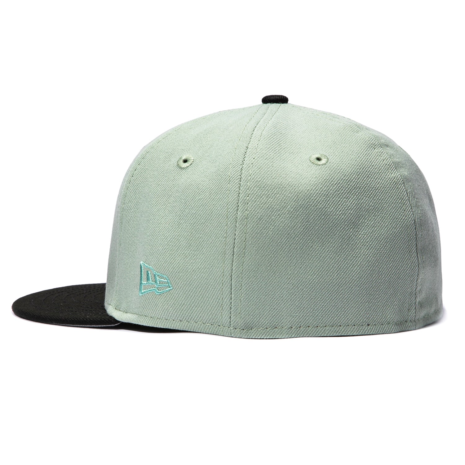 New Era 59Fifty Seattle Sonics 25th Anniversary Patch 1967 Hat - Everest Green, Black - Image 3