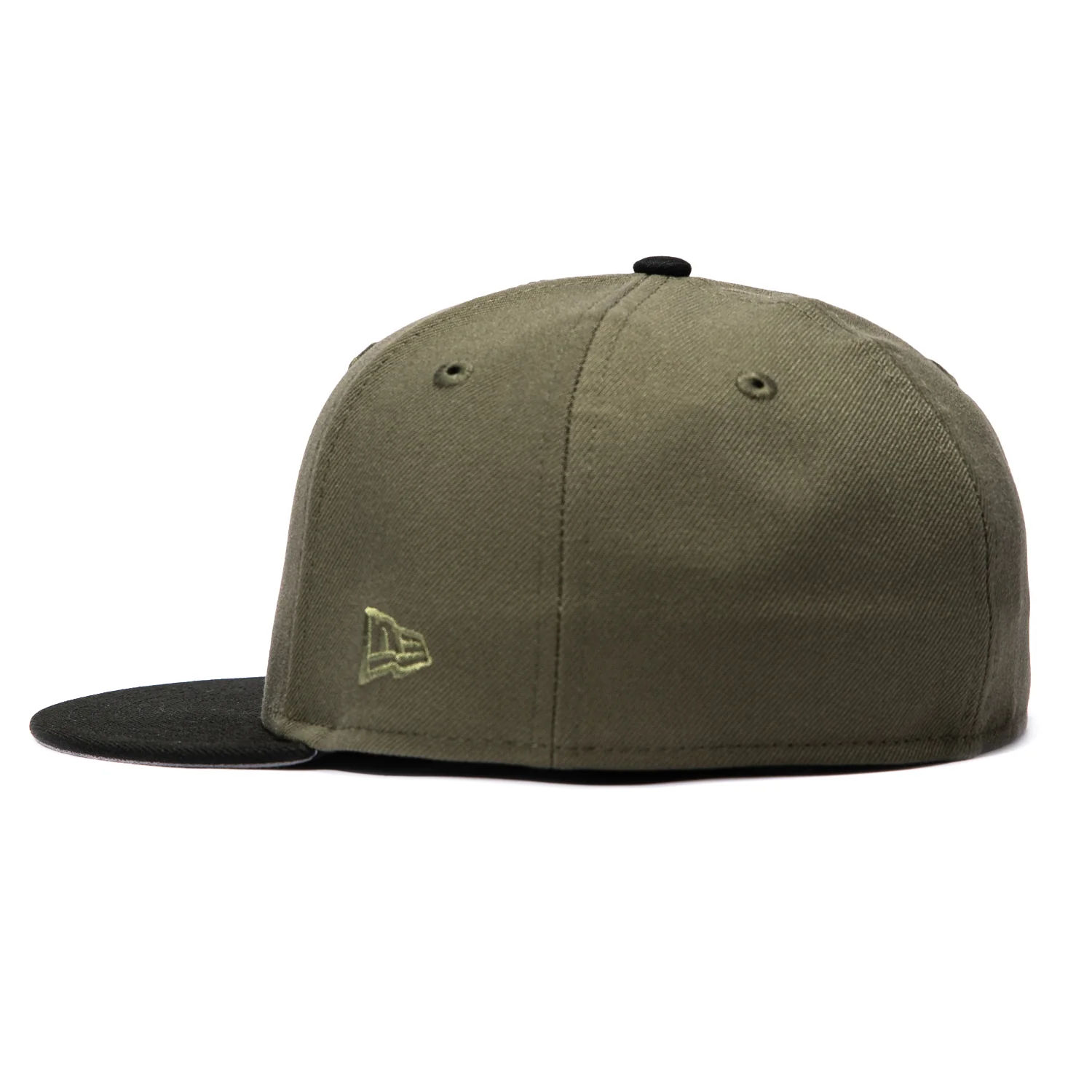 New Era 59Fifty Seattle Sonics 1996 NBA Finals Patch Alternate Hat - Olive, Black - Image 3