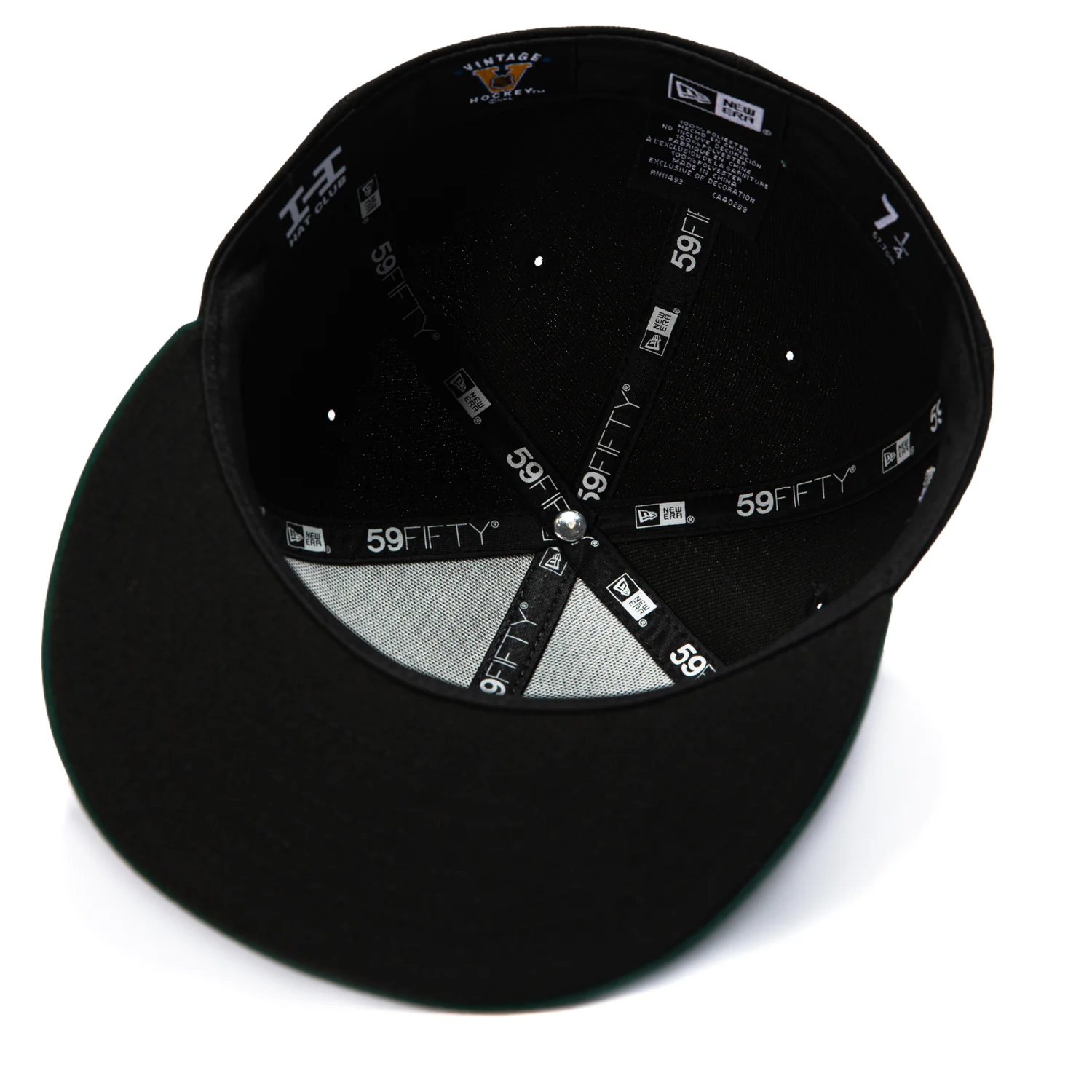 New Era 59Fifty Dallas Stars 10th Anniversary Patch 2003 Hat - Black, Green - Image 2