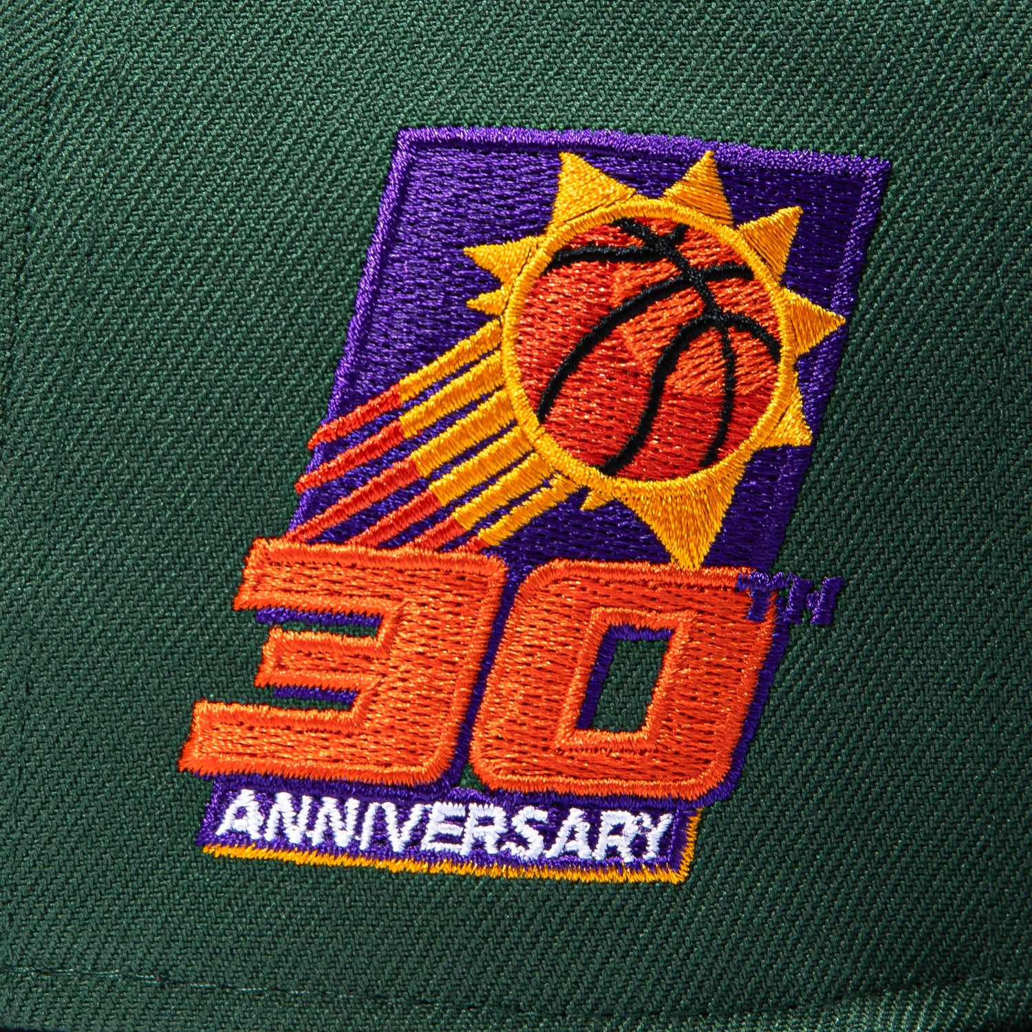 New Era 59Fifty Phoenix Suns 30th Anniversary Patch 2000 Alternate Hat - Green, Black - Image 5