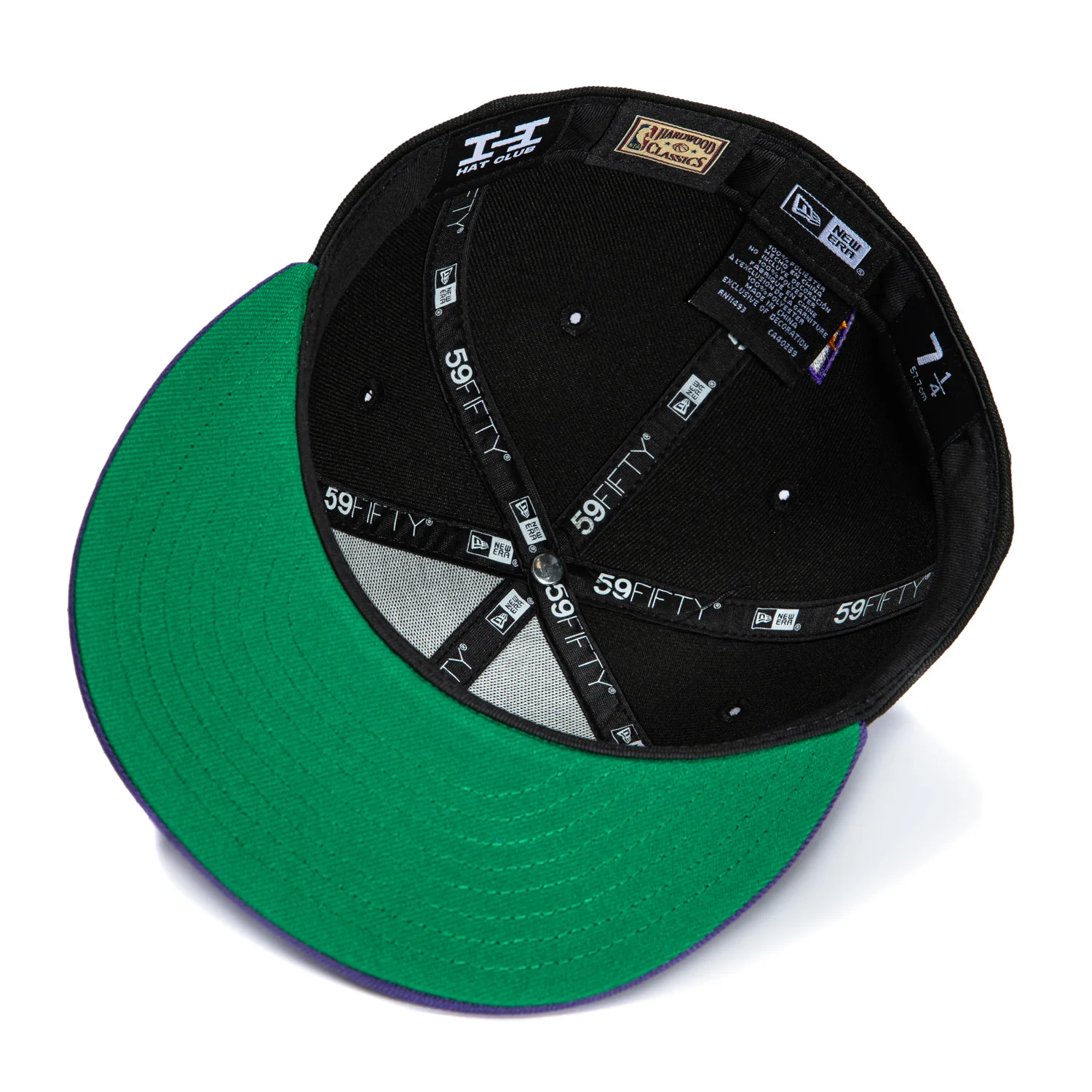 New Era 59Fifty Phoenix Suns 30th Anniversary Patch 1968 Hat - Black, Purple - Image 2