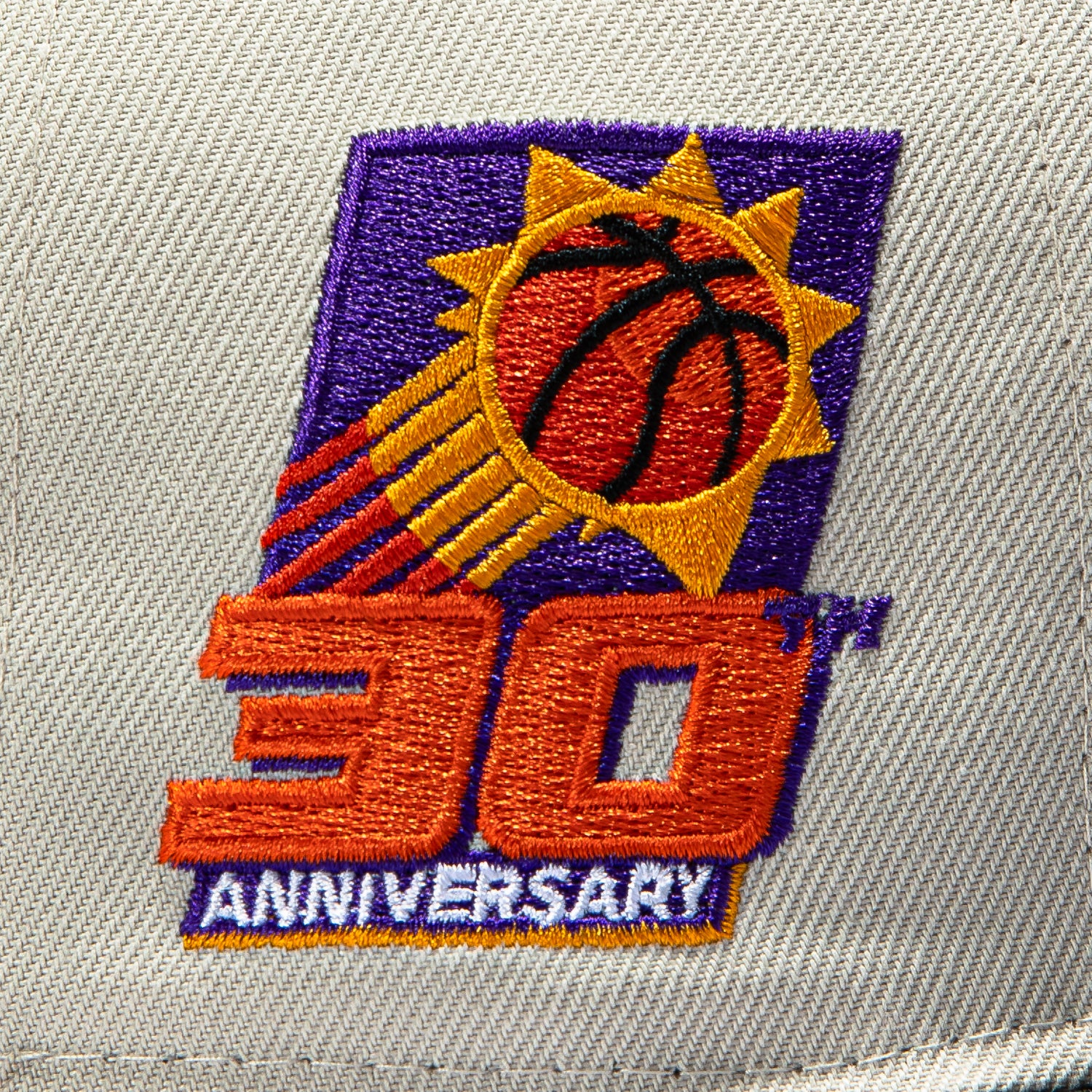 New Era 59Fifty Phoenix Suns 30th Anniversary Patch Hat - Stone, Black, Camo - Image 5