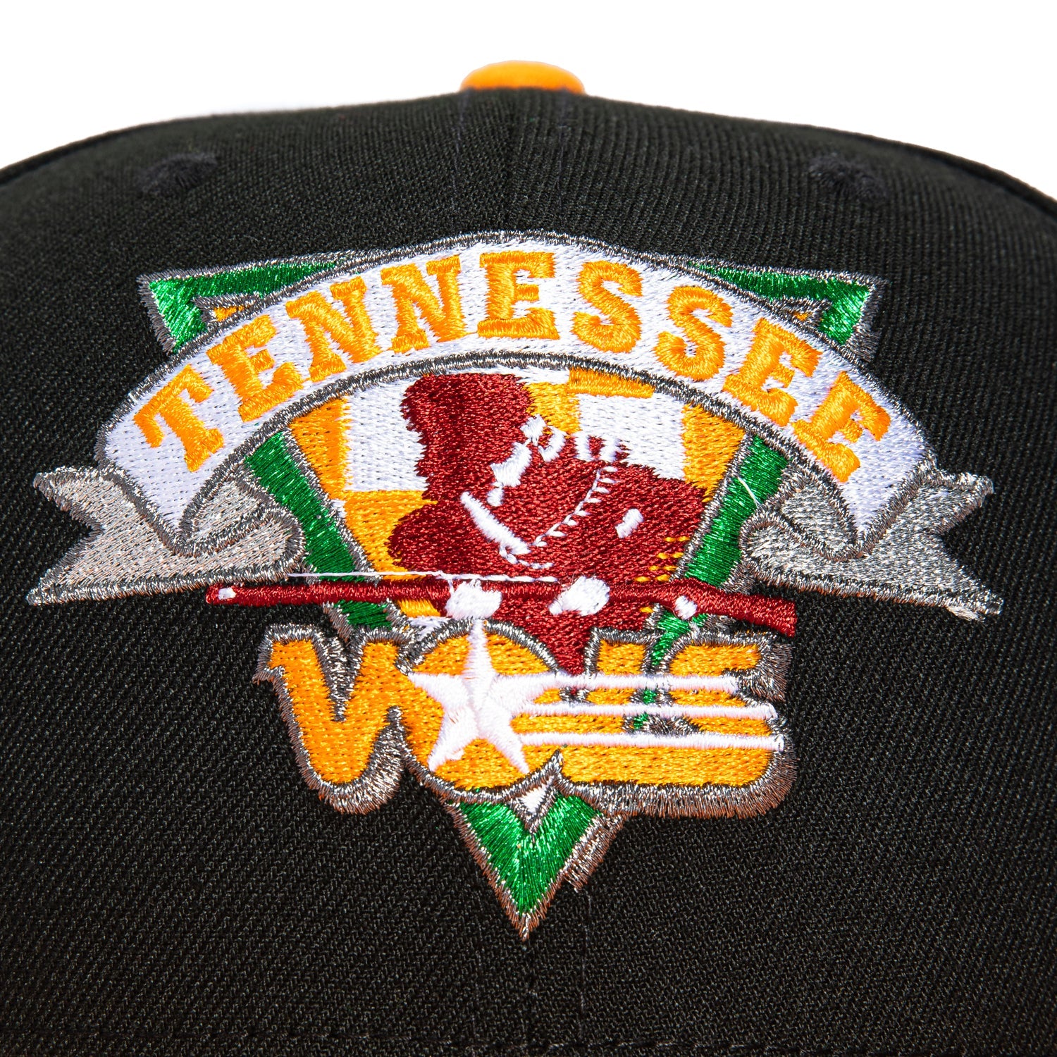New Era 59Fifty Tennessee Vols 1987 Logo Hat - Black, Light Orange - Image 4