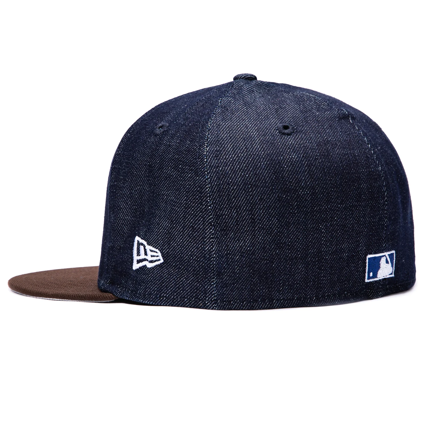 New Era 59Fifty Detroit Tigers 2005 All Star Game Patch Hat - Denim, Brown - Image 3