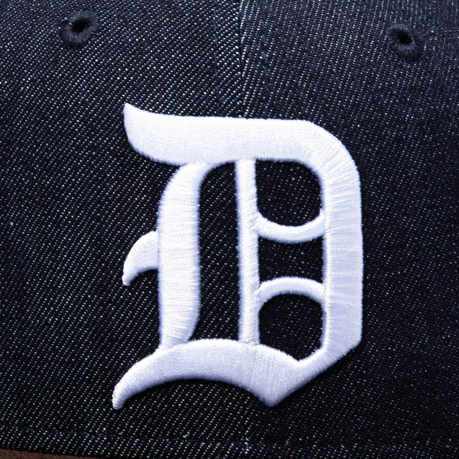 New Era 59Fifty Detroit Tigers 2005 All Star Game Patch Hat - Denim, Brown - Image 4
