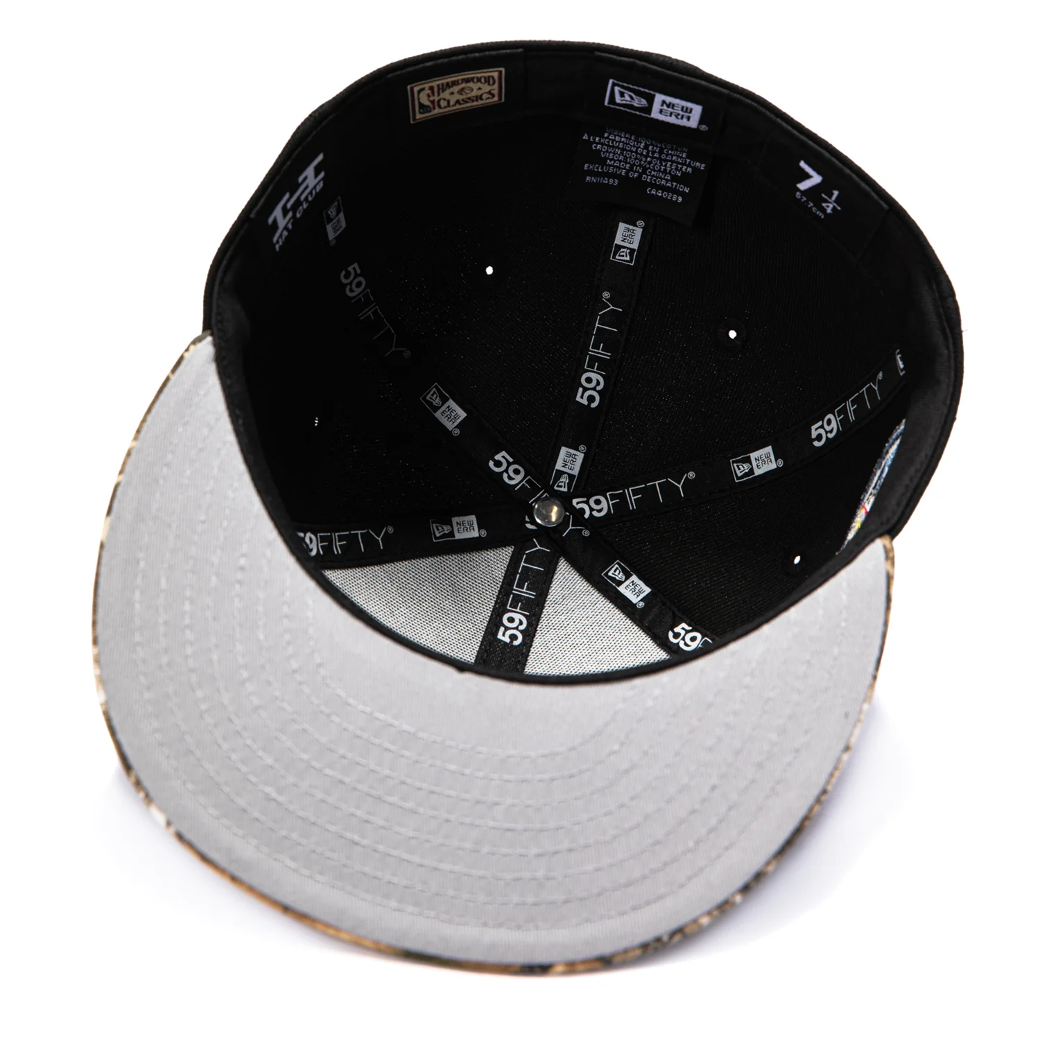 New Era 59Fifty Minnesota Timberwolves 20th Anniversary Patch 1995 Alternate Hat - Black, Realtree - Image 2