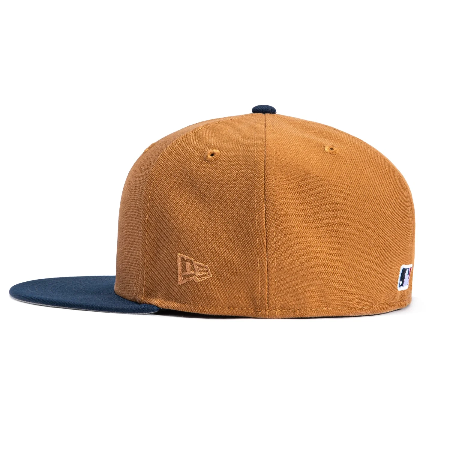 New Era 59Fifty New York Yankees Hat - Khaki, Navy - Image 2