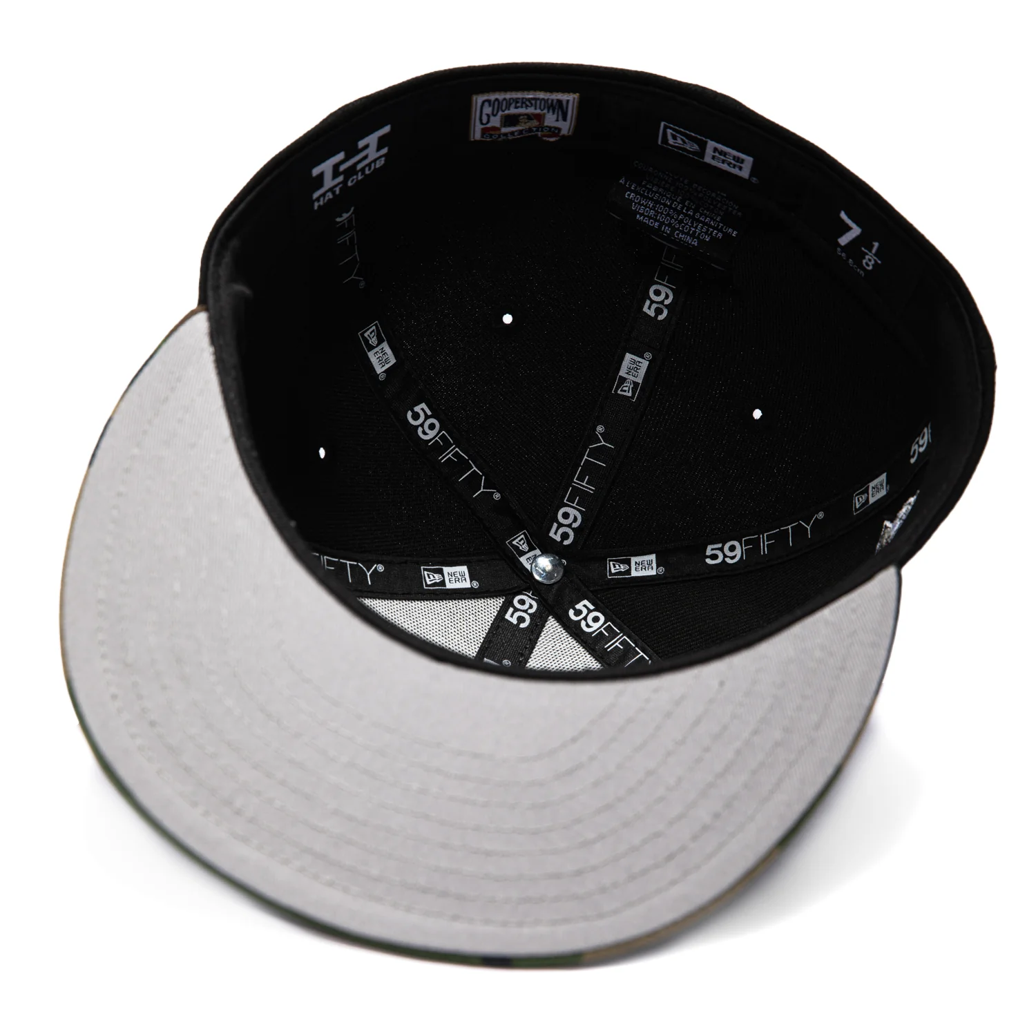 New Era 59Fifty New York Yankees 2000 World Series Patch Hat - Black, Camo - Image 2