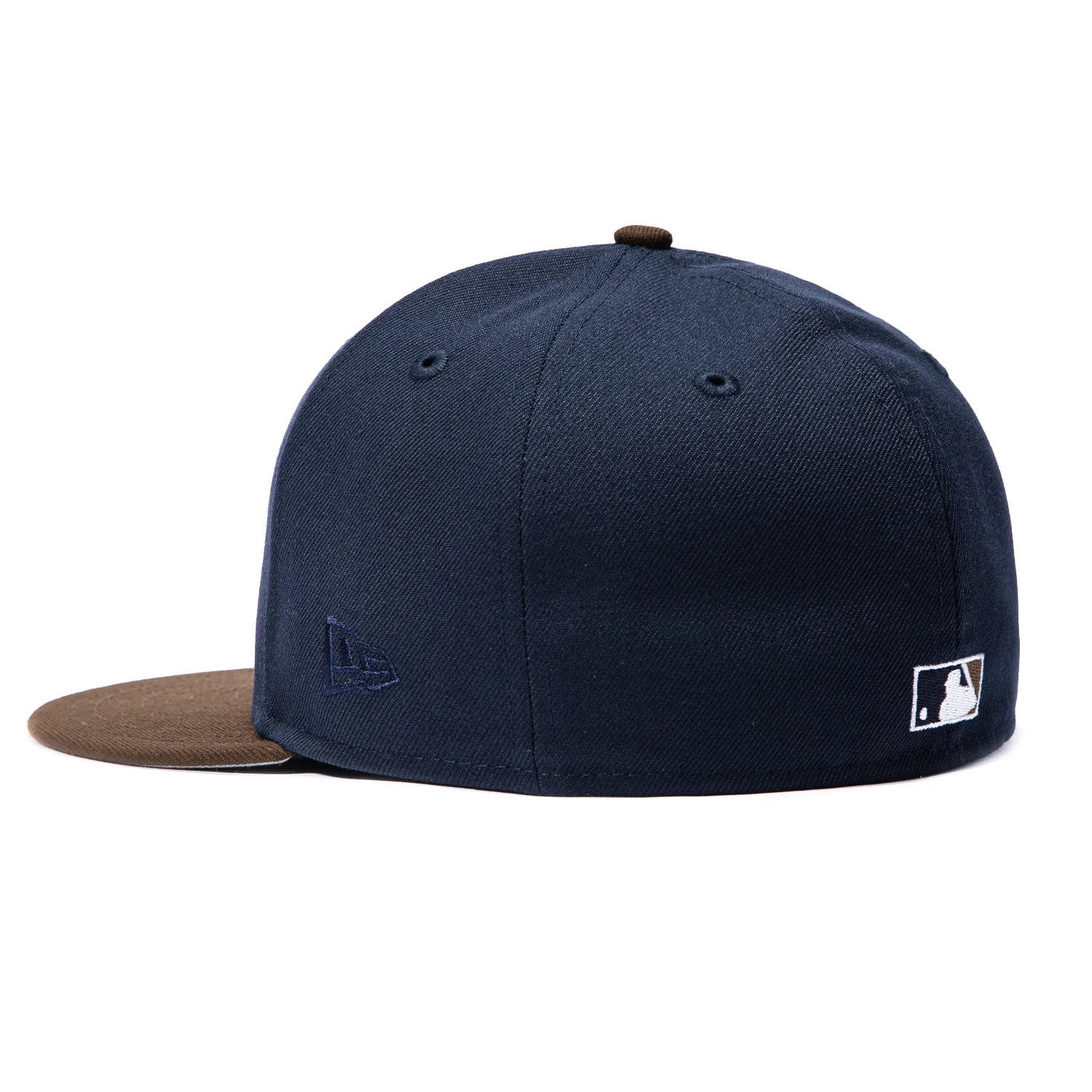 New Era 59Fifty New York Yankees 1949 World Series Patch Hat - Navy, Brown - Image 3