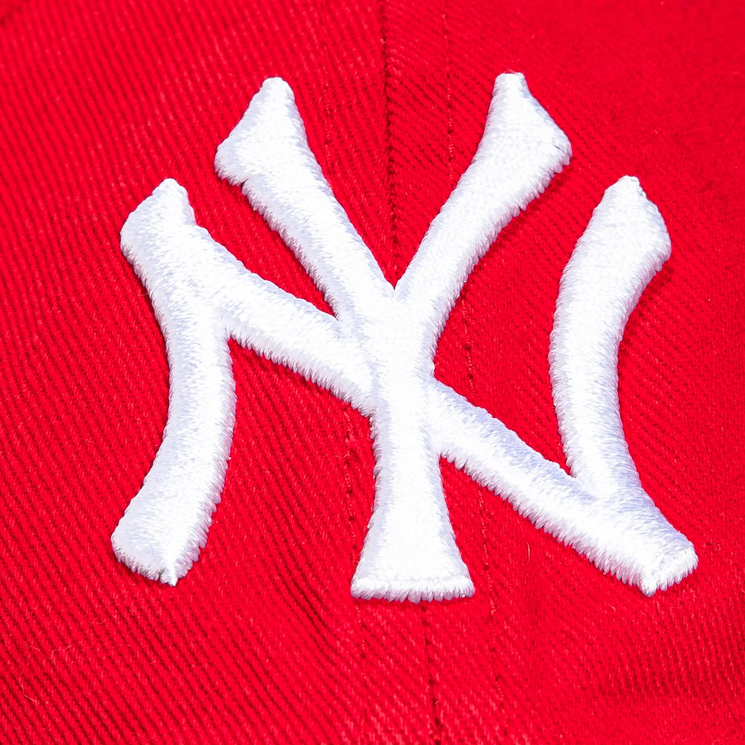 47 Brand New York Yankees Cleanup Adjustable Hat - Red, White - Image 3