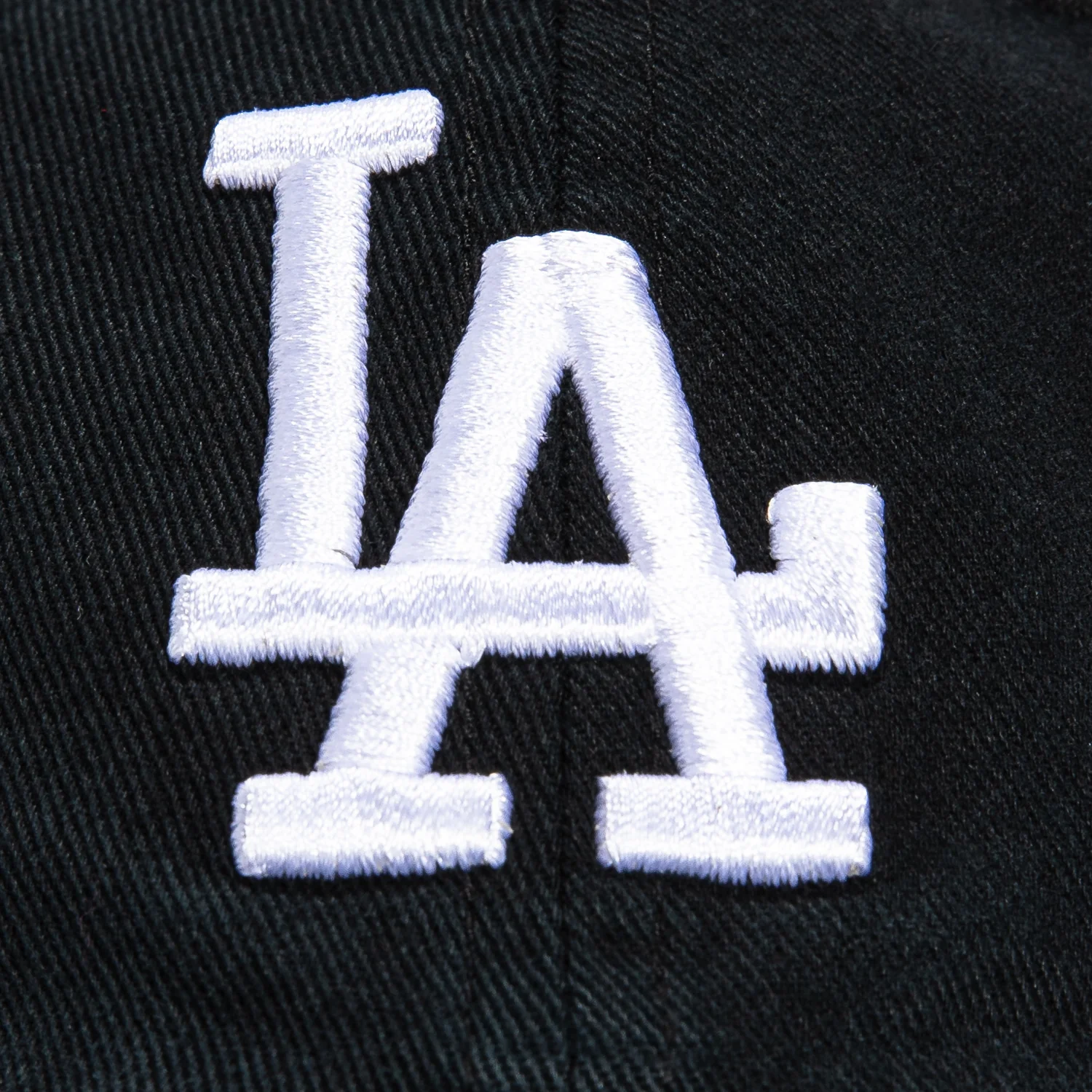 47 Brand Los Angeles Dodgers Adjustable Cleanup Hat - Black, White - Image 3